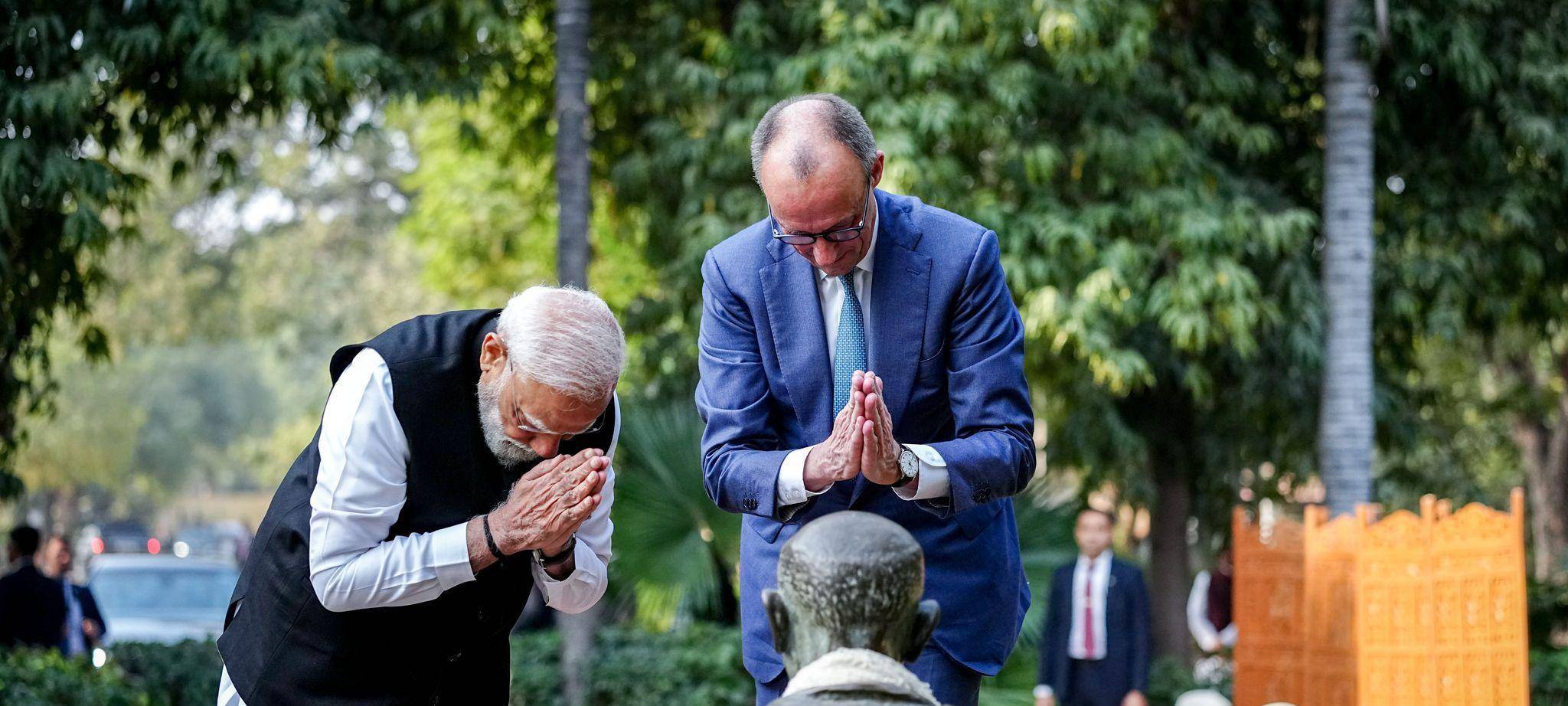 Bundeskanzler Merz in Indien