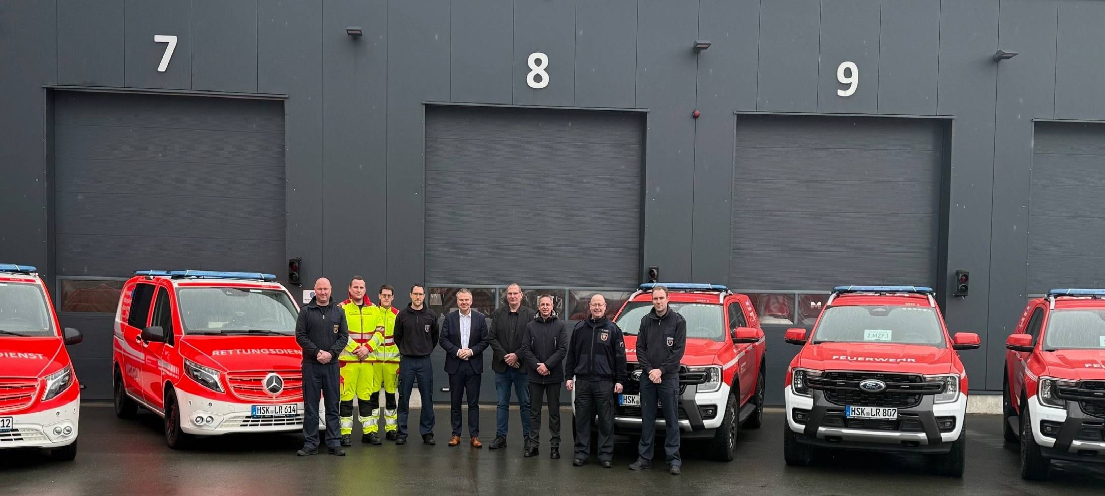 HSK-Rettungsdienst hat neue Einsatzfahrzeuge