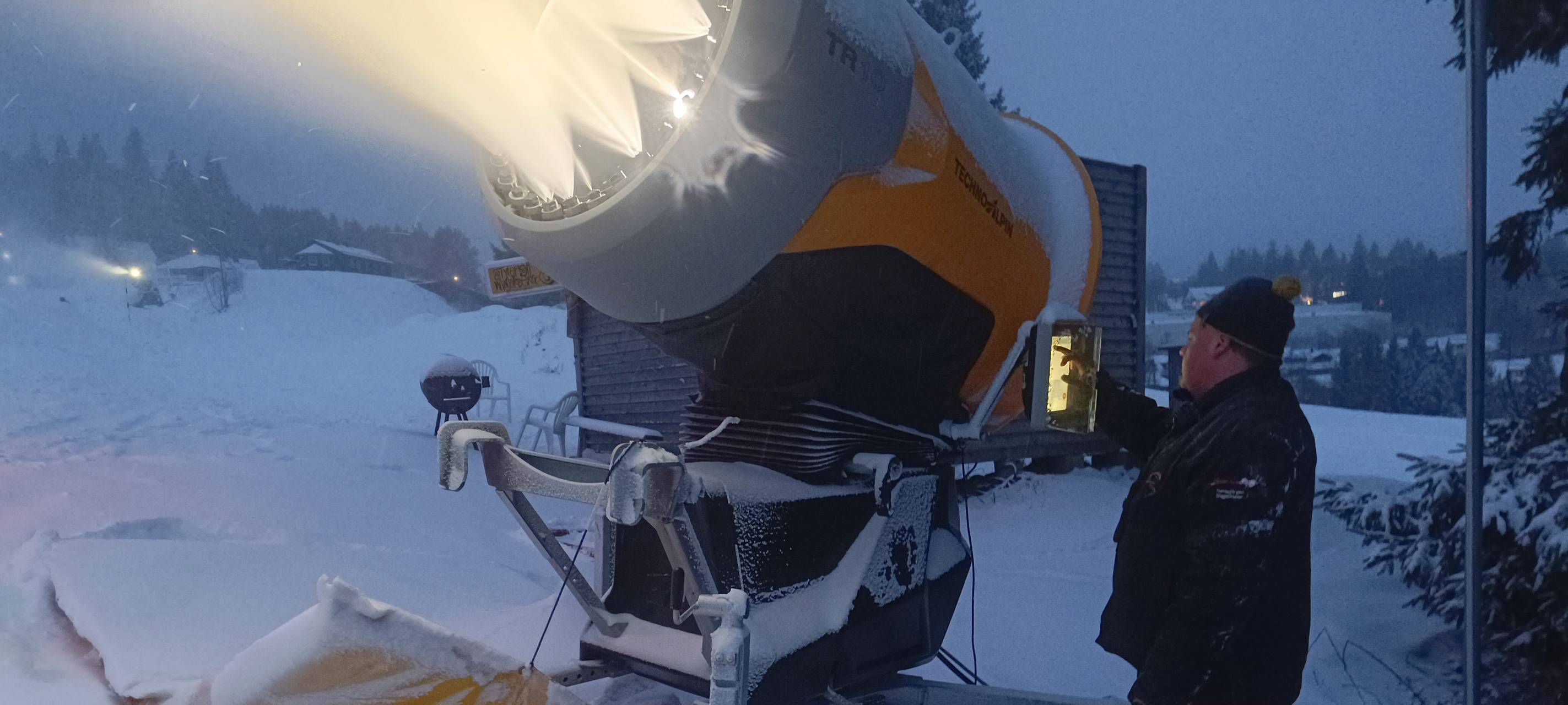 Temperatur und Luftfeuchtigkeit werden kontrolliert