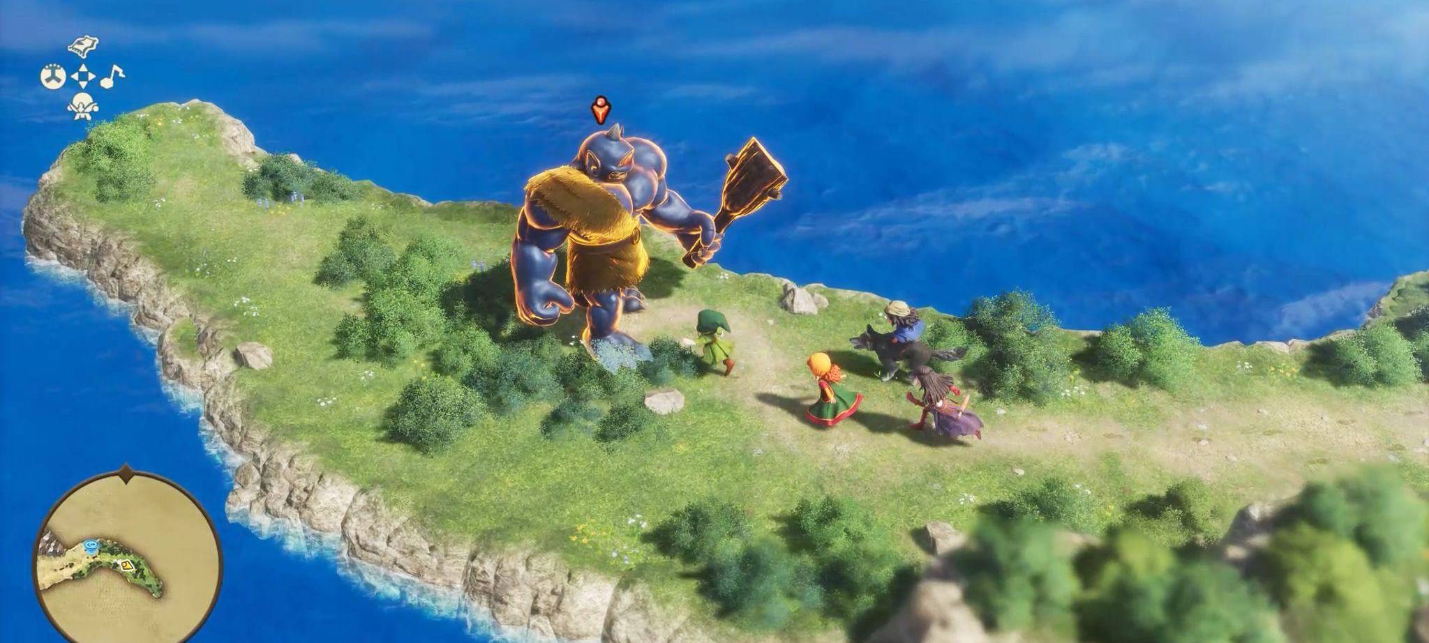 Screenshot vom Spiel «Dragon Quest VII Reimagined»