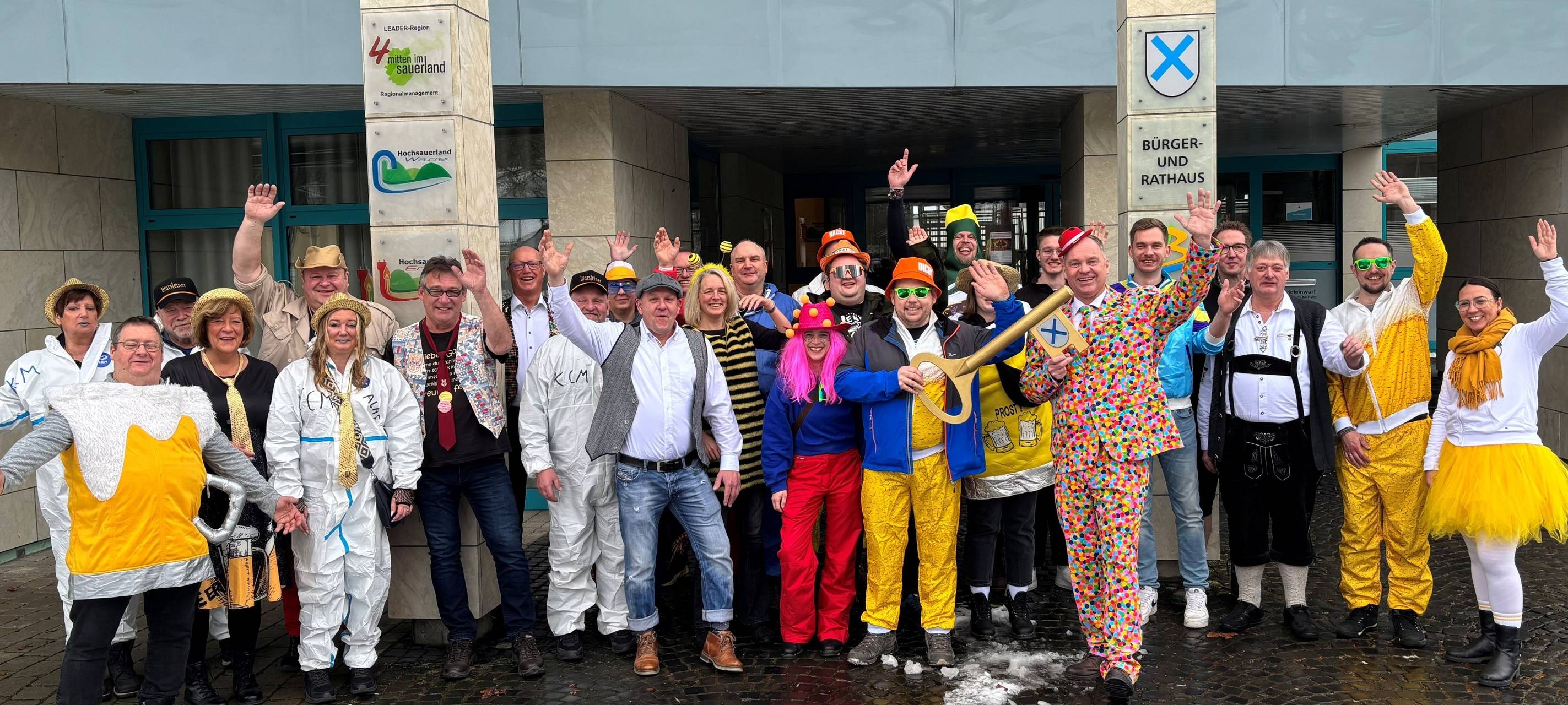 Karneval: Bestwiger Jecken geben Schlüssel zurück