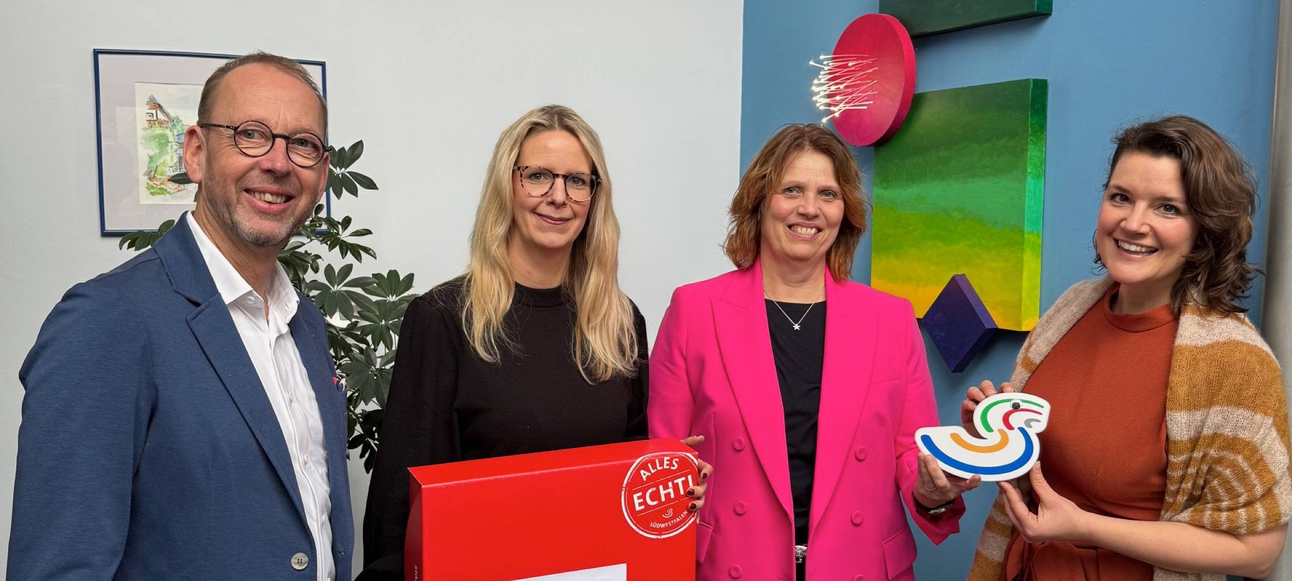 Entenrennen vernetzt Unternehmen in Südwestfalen