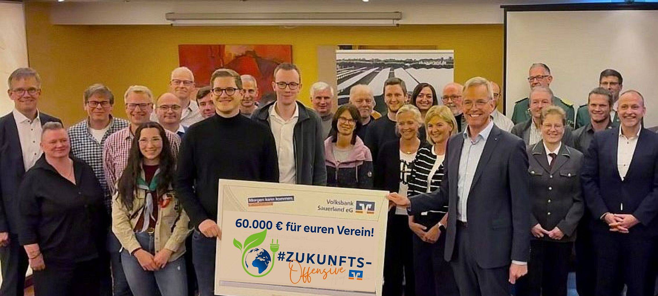 Zukunfts-Offensive unterstützt Sauerländer Vereine