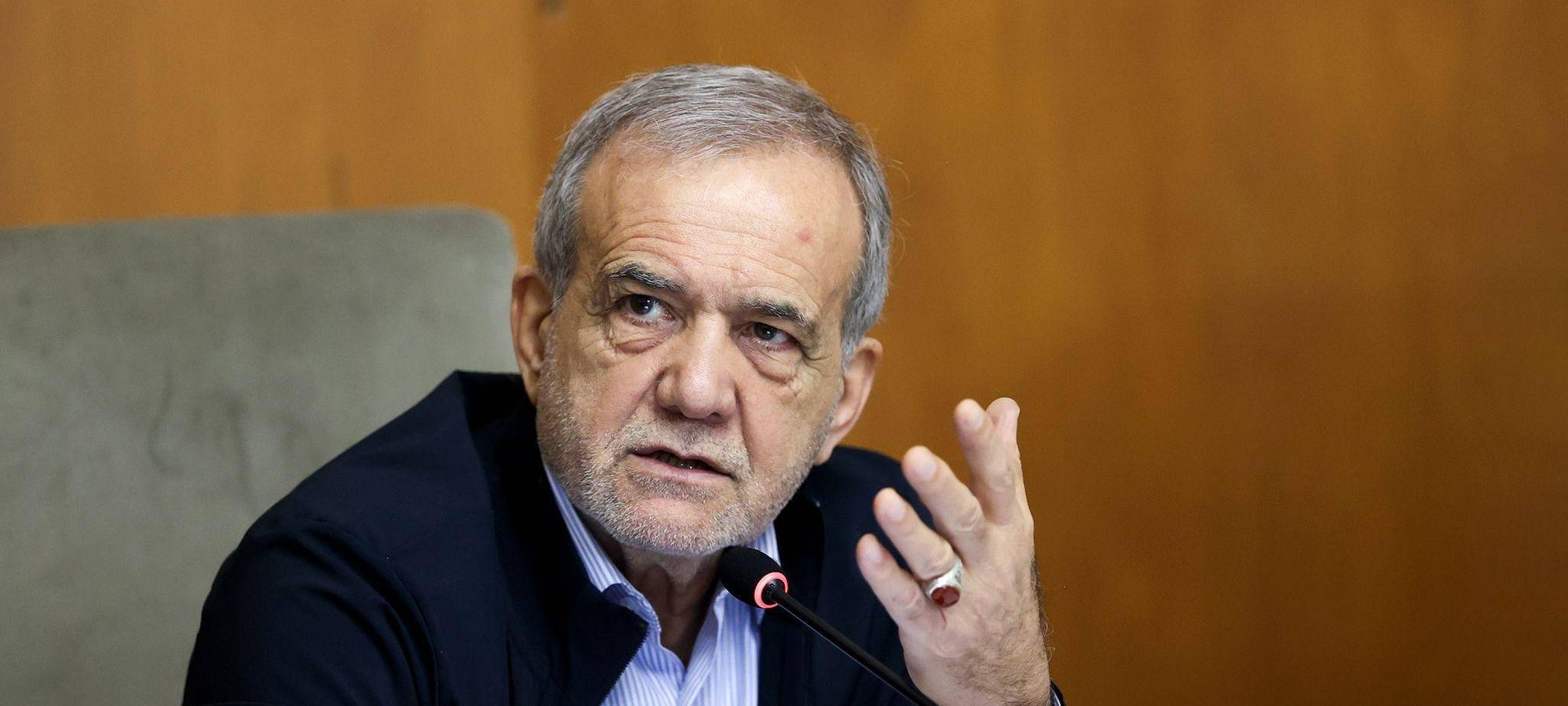 Irans Präsident Massud Peseschkian