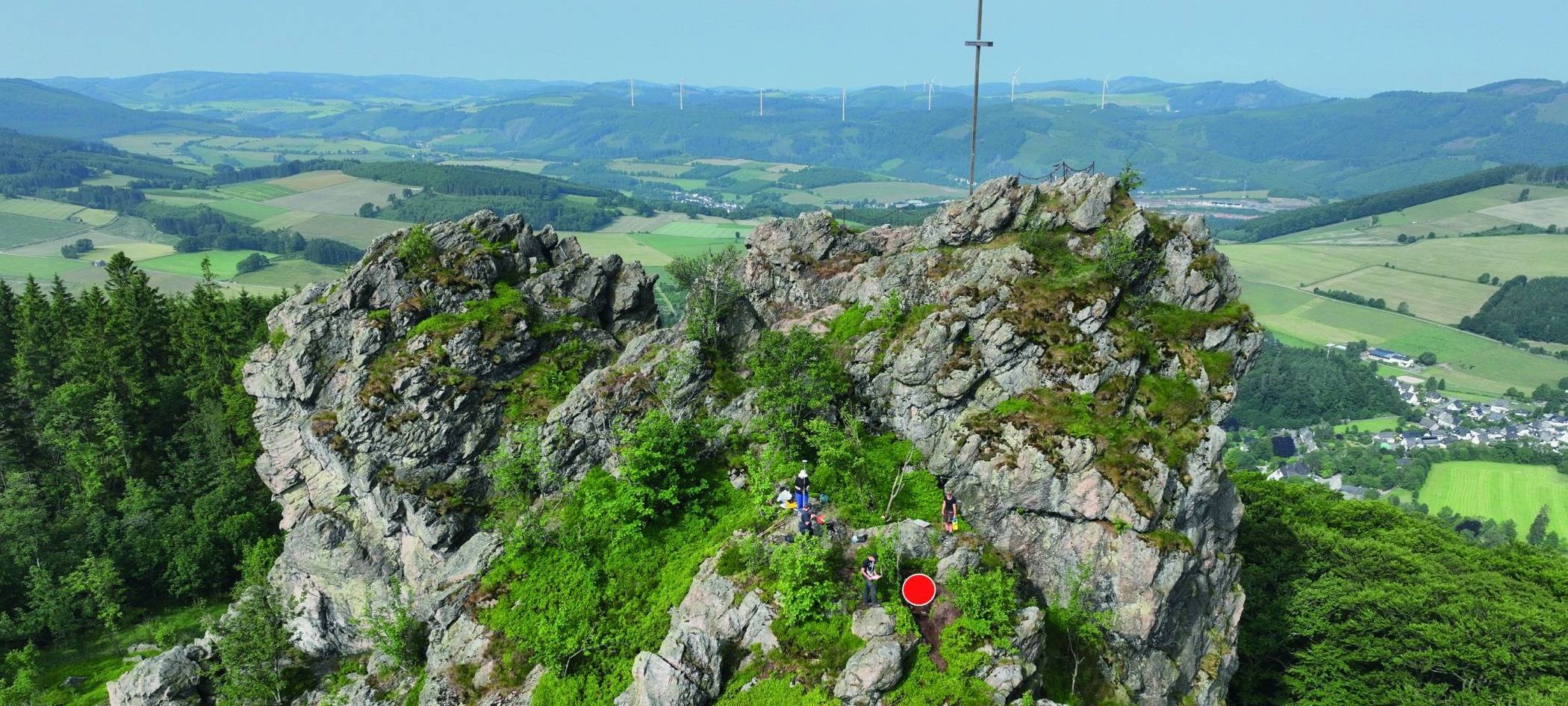 Funde an den Bruchhauser Steinen