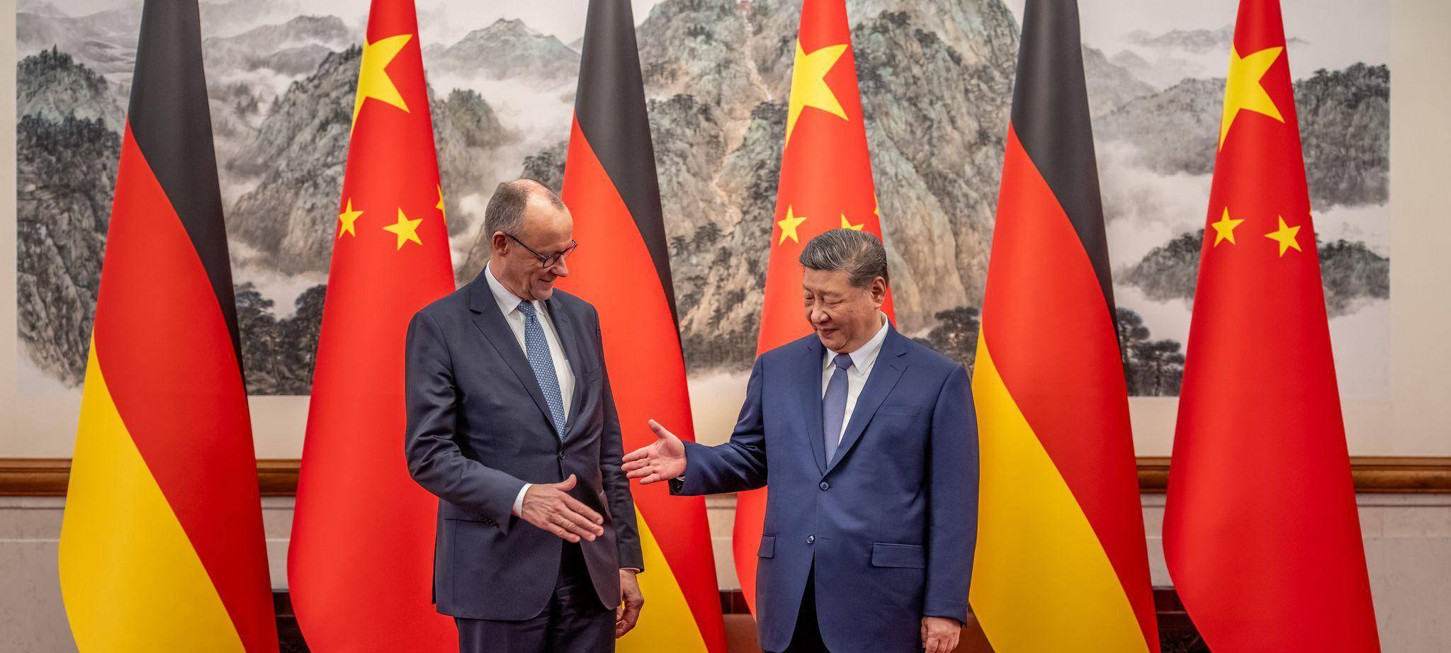 Bundeskanzler Friedrich Merz besucht China