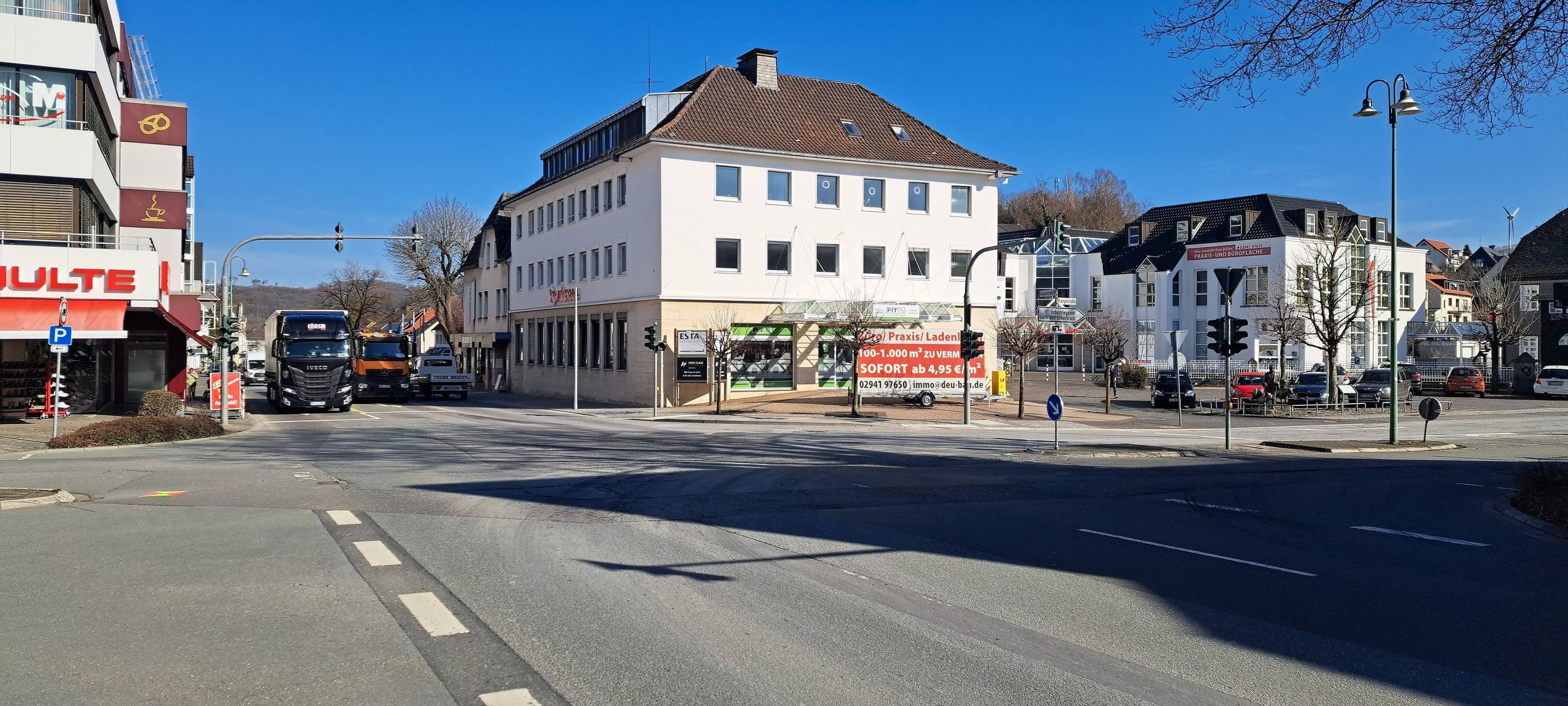 Bauarbeiten B55 in Warstein bis Ende 2027