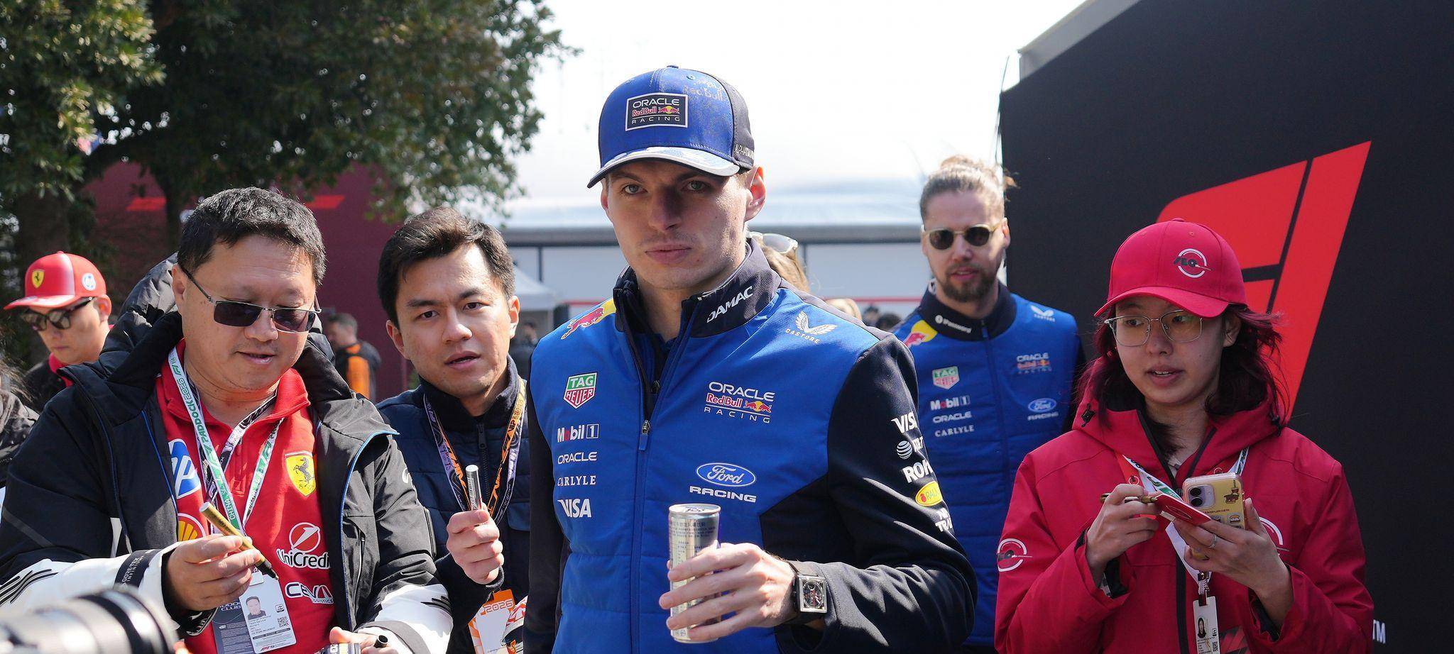 Vor dem Großen Preis von China