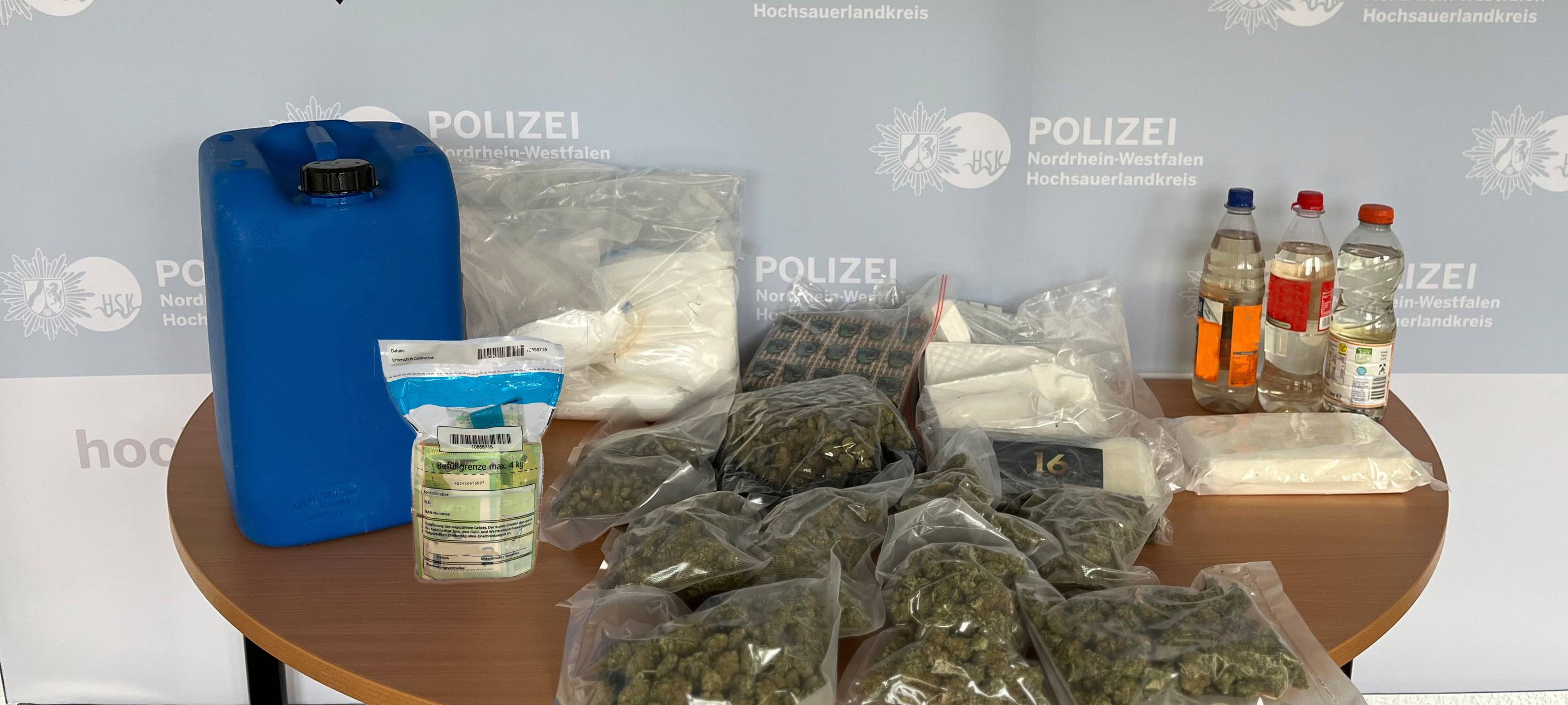 HSK: Polizei gelingt Schlag gegen Drogenkriminalität