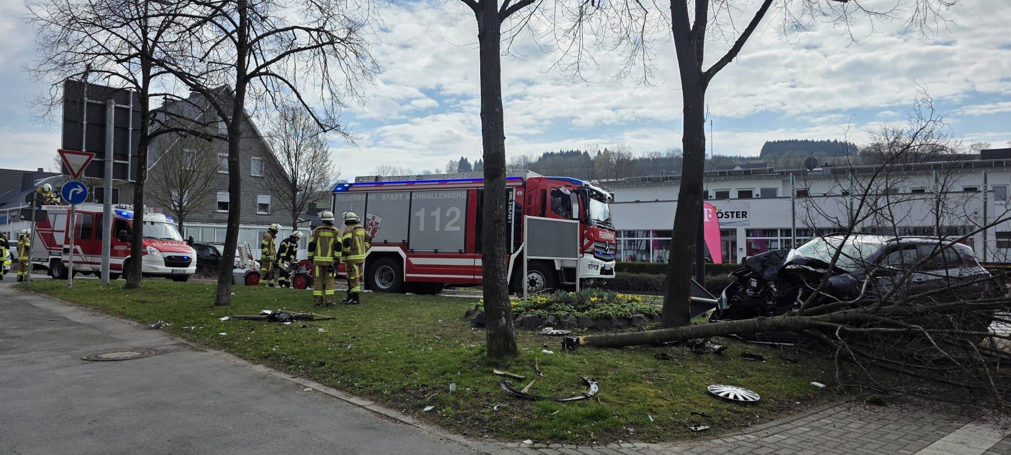 Autofahrerin bei Unfall in Bad Fredeburg schwer verletzt