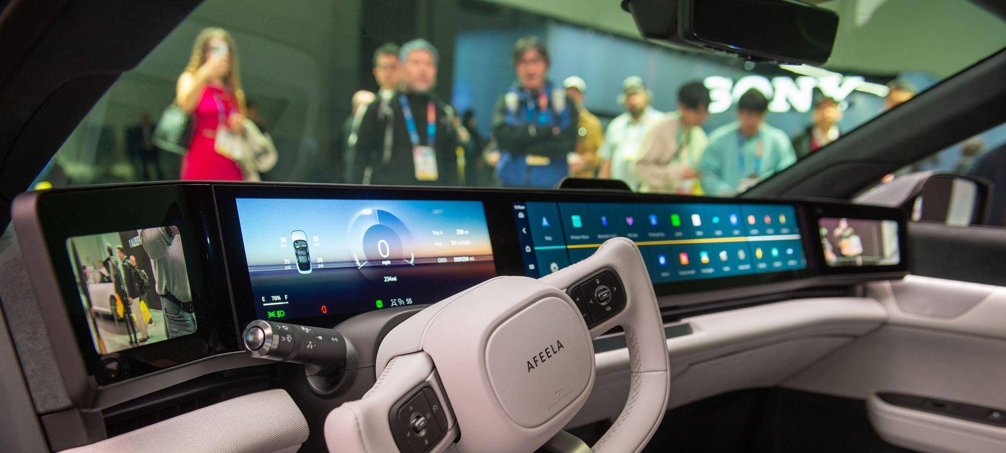 Elektroauto Afeela von Sony Honda Mobility