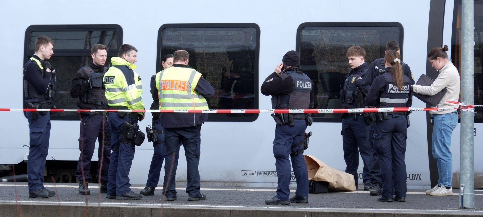 Auseinandersetzung in Regionalzug