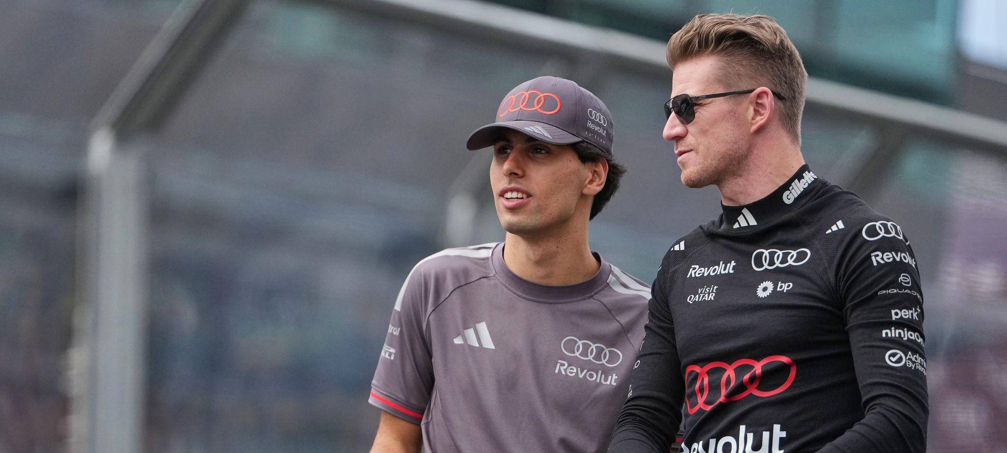 Nico Hülkenberg und Gabriel Bortoleto