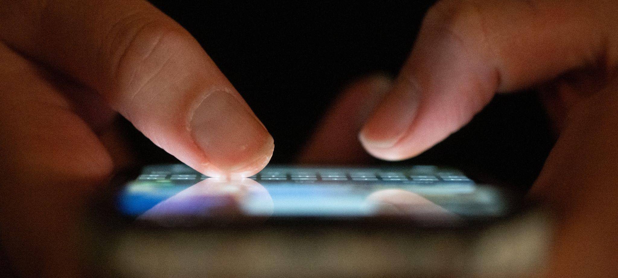 Illustration - Smartphone-Nutzung