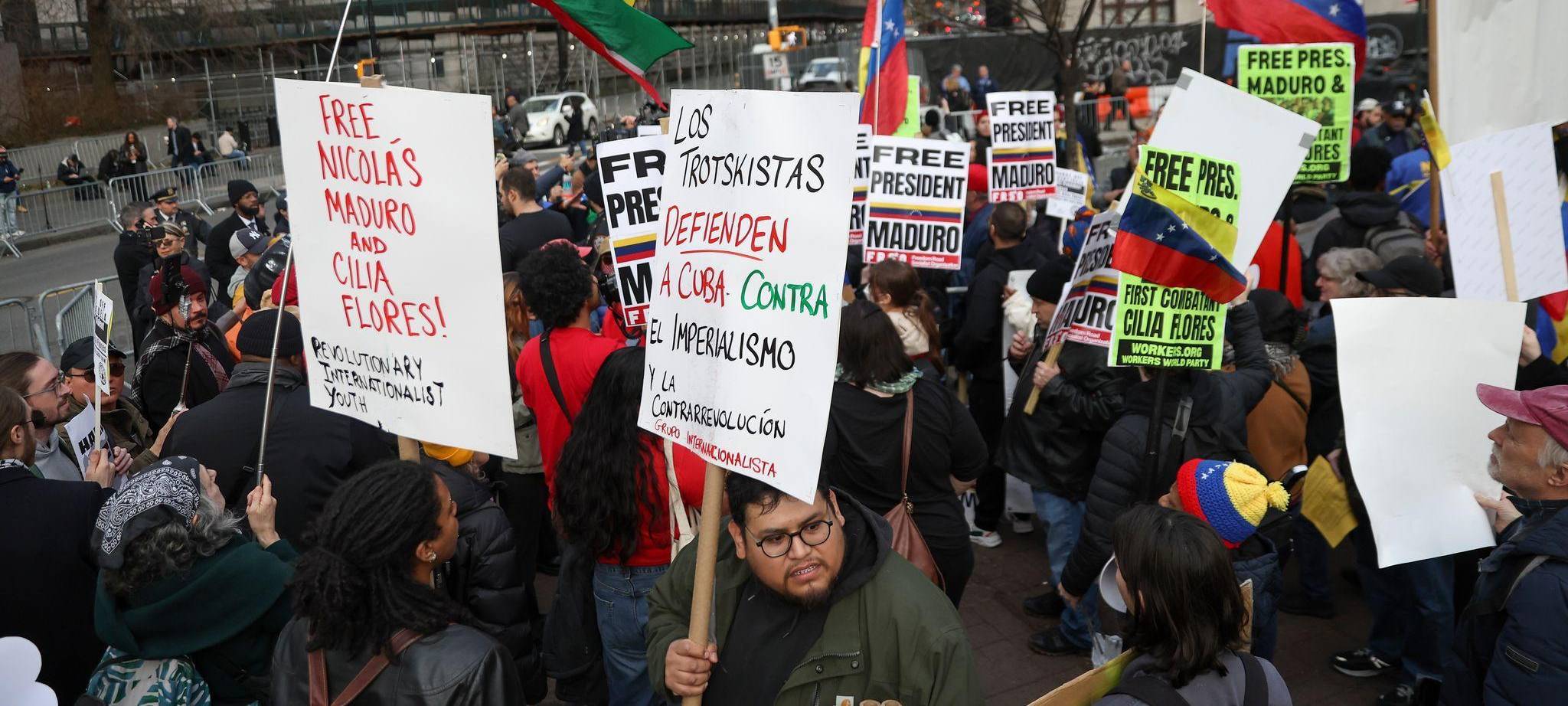 Zweiter Gerichtstermin nach der Gefangennahme Maduros