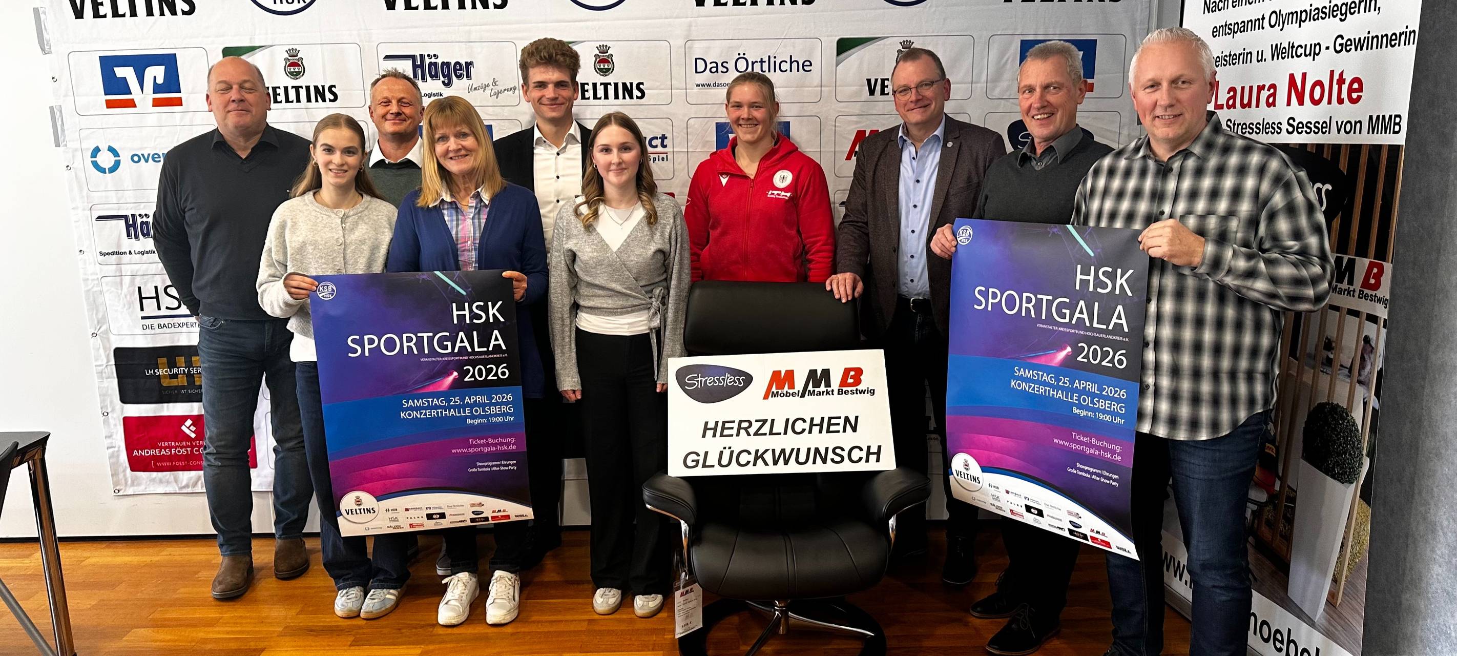 Beste Sportlerinnen und Sportler im HSK
