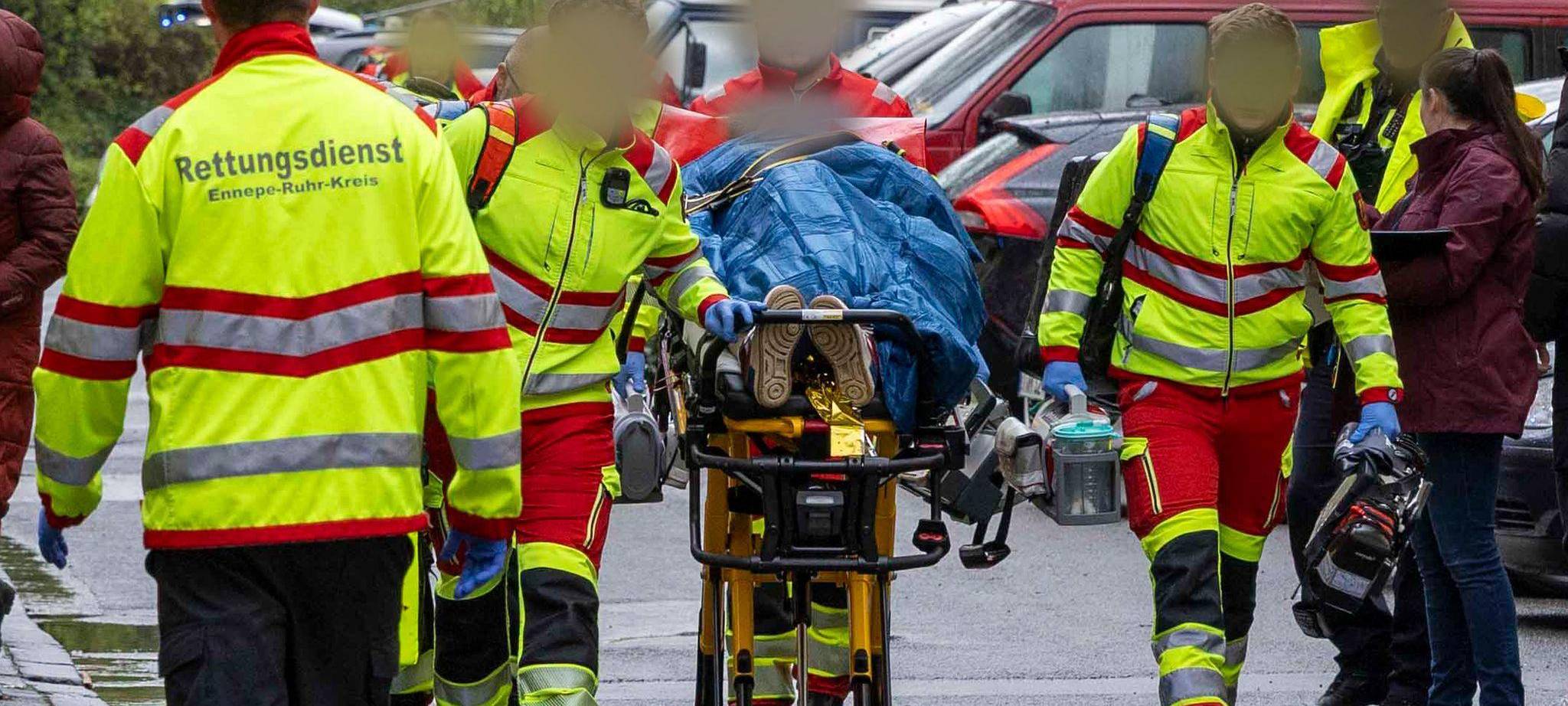 Großeinsatz der Polizei in Witten