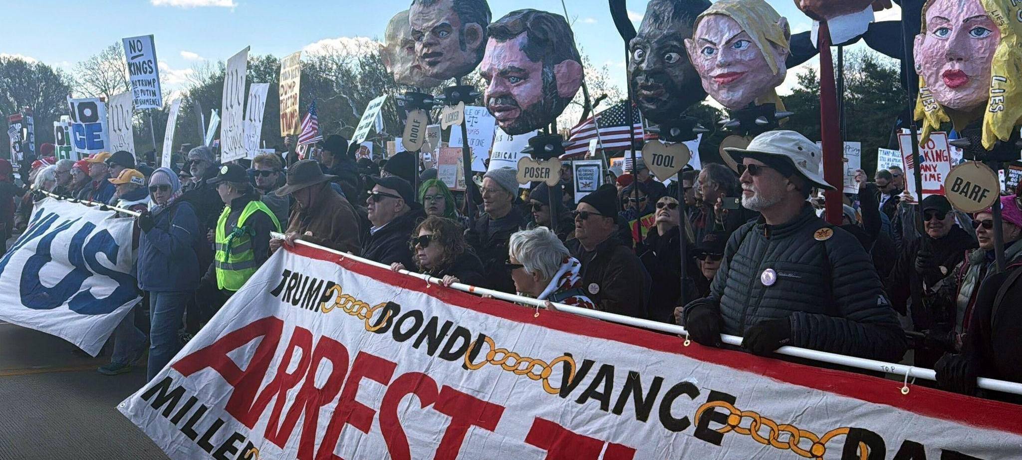 «No Kings»-Demonstration in Washington
