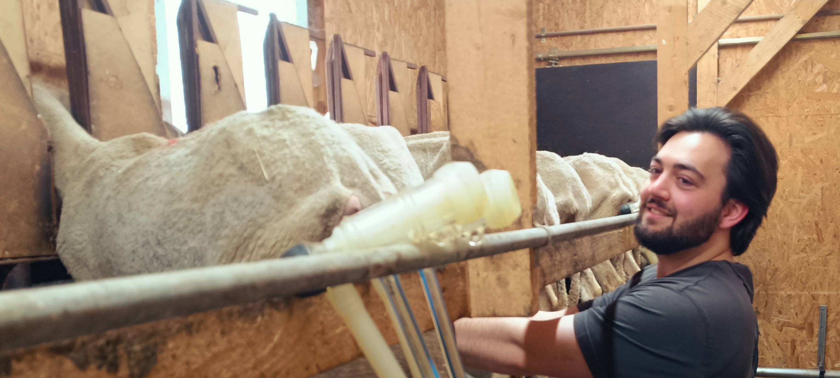 Johannes Eder an der Melkstrasse