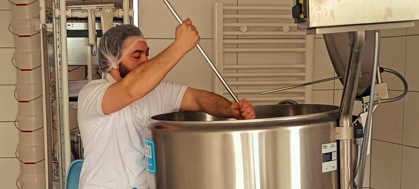 Schaukäserei auf dem Hof Lämmerberg