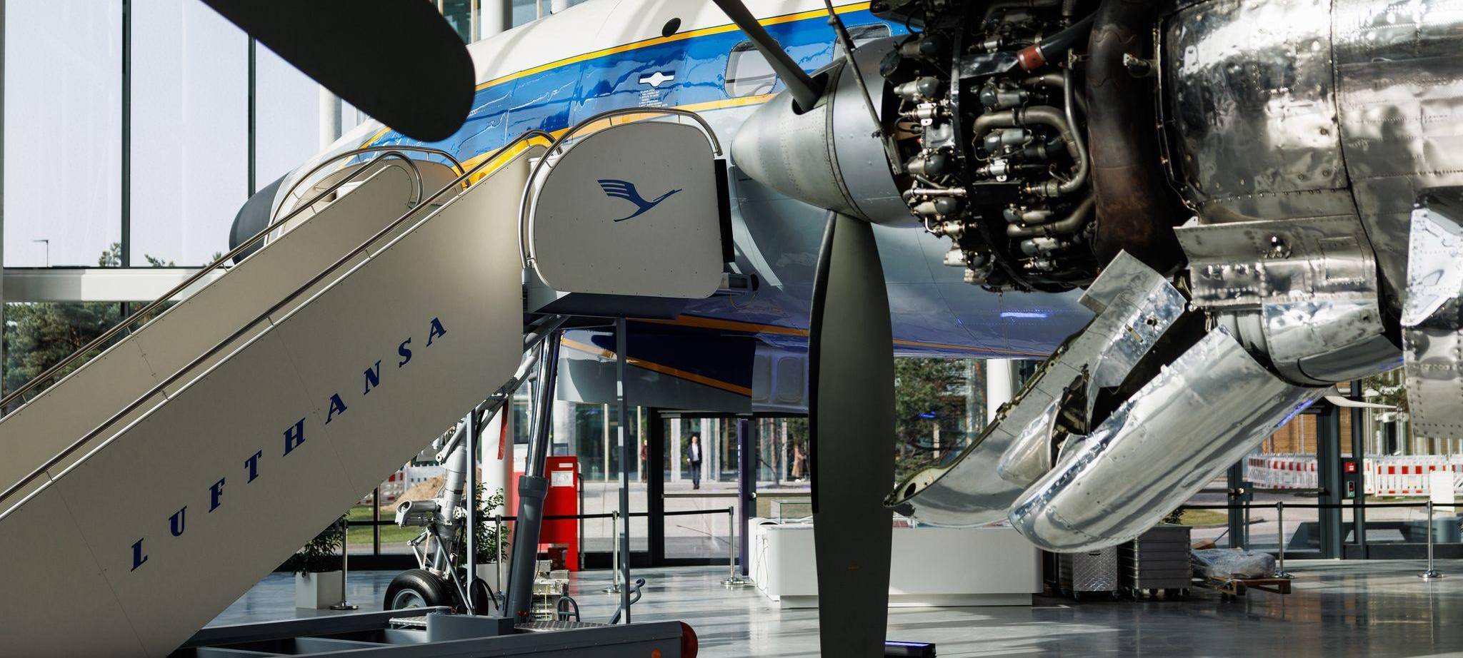 Lufthansas neues Besucherzentrum.