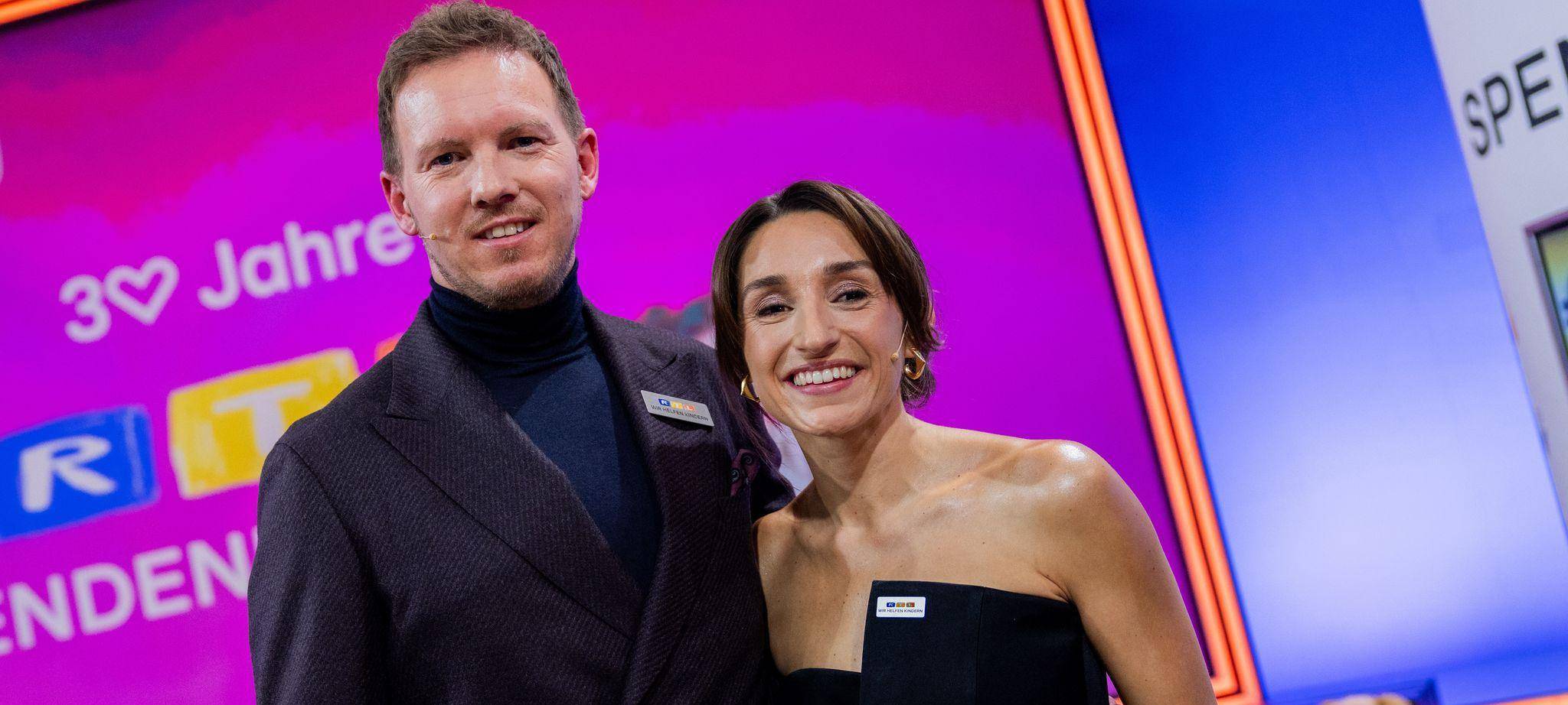 Julian Nagelsmann und Lena Wurzenberger