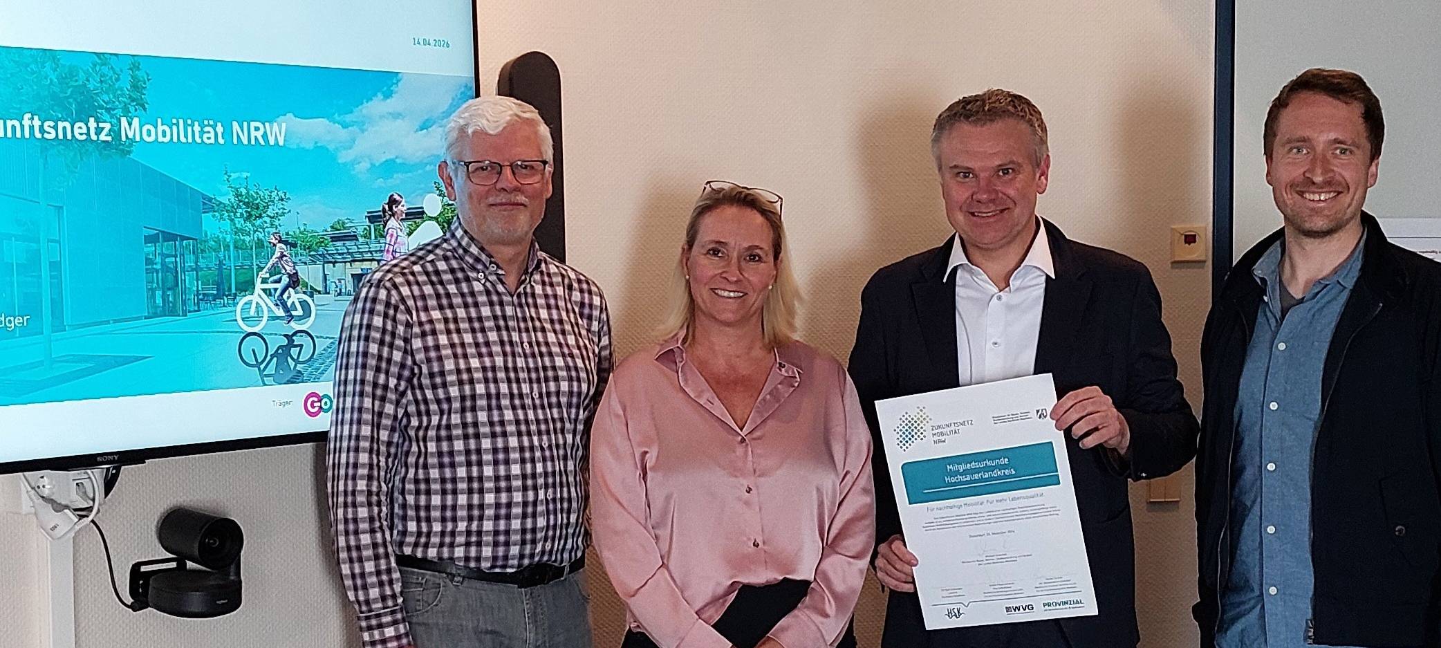 HSK weiter bei Zukunftsnetz Mobilität NRW dabei