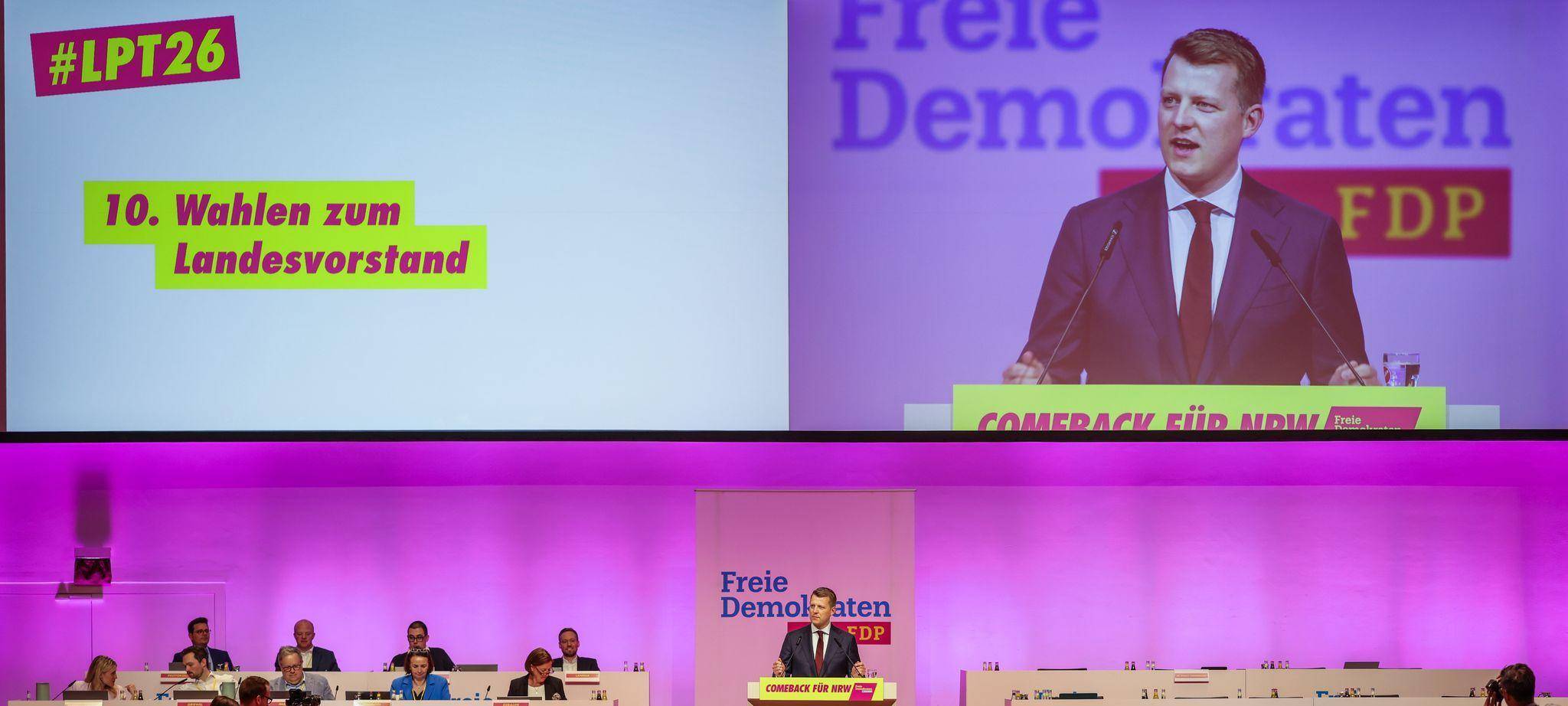 Landesparteitag FDP NRW mit Wahlen zum Landesvorstand