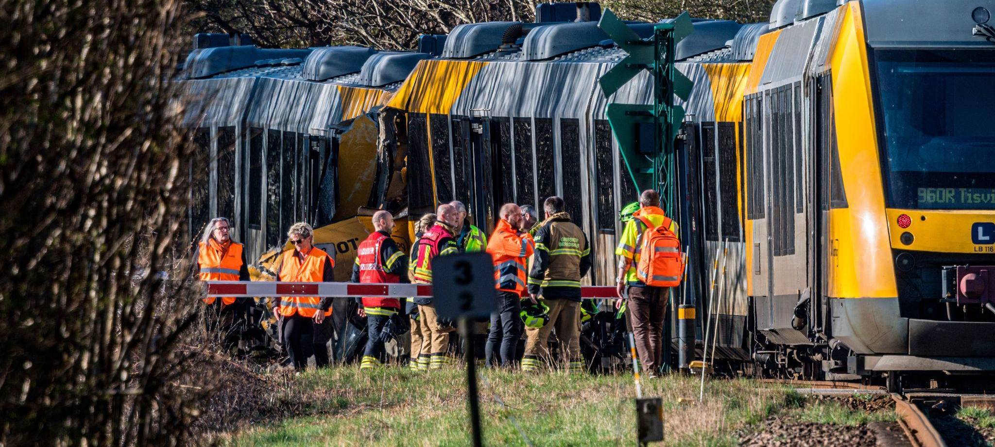Zugunglück in Dänemark