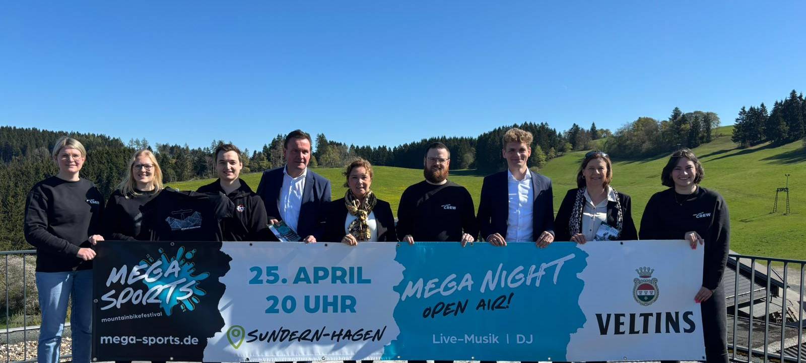 Zum Nachhören: Mega Sports lockt Mountainbiker an