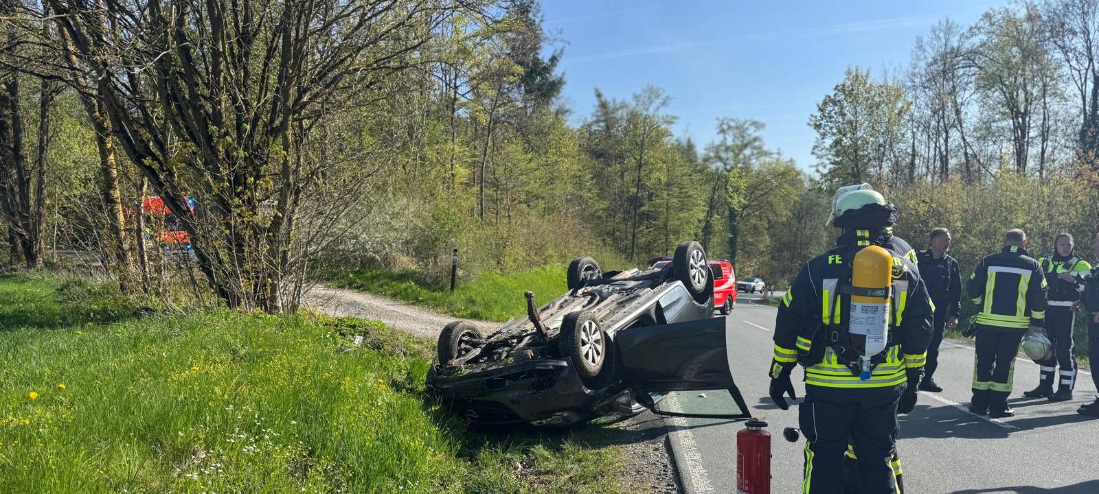 Bei Marsberg-Essentho hat sich am Freitagnachmittag ein schwerer Verkehrsunfall ereignet.