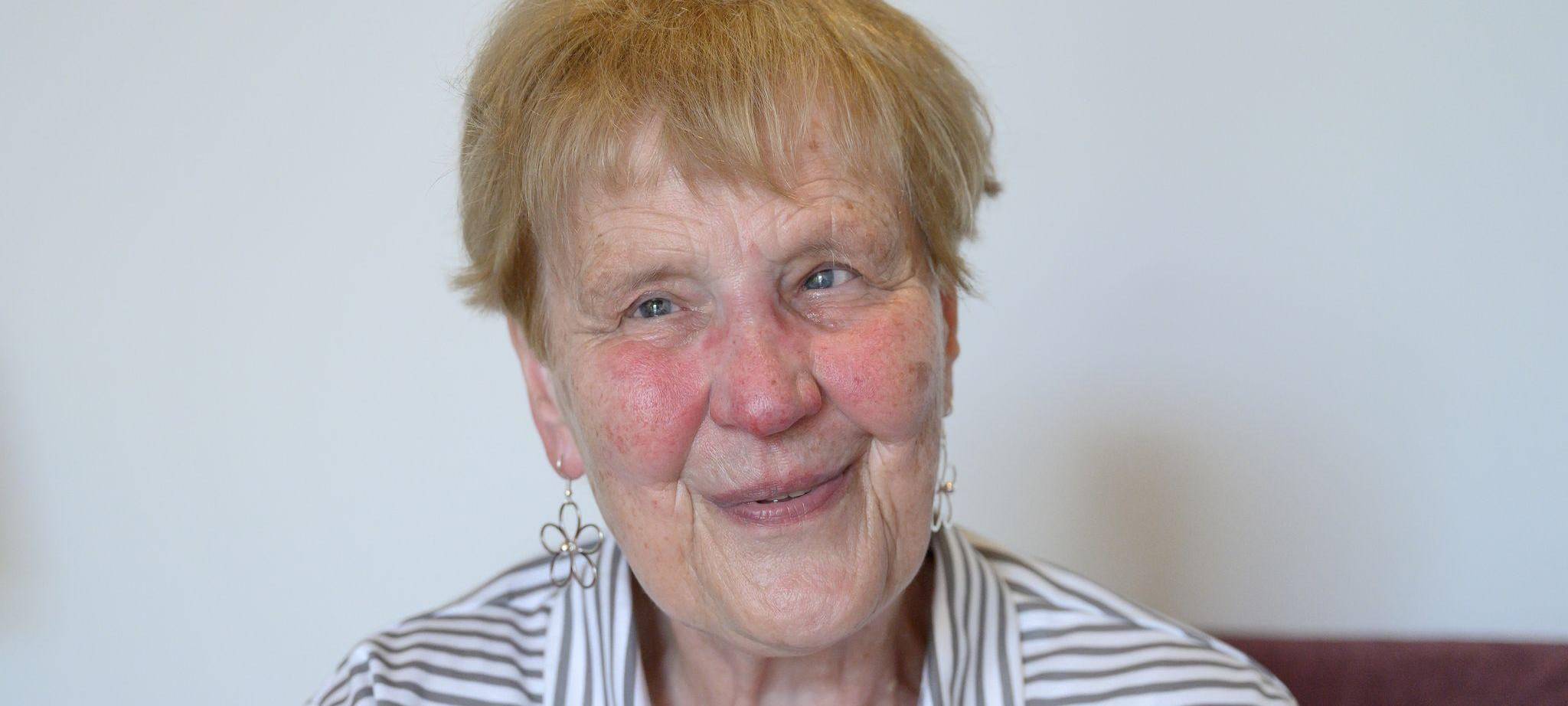 Blinde Patientin Renate S.