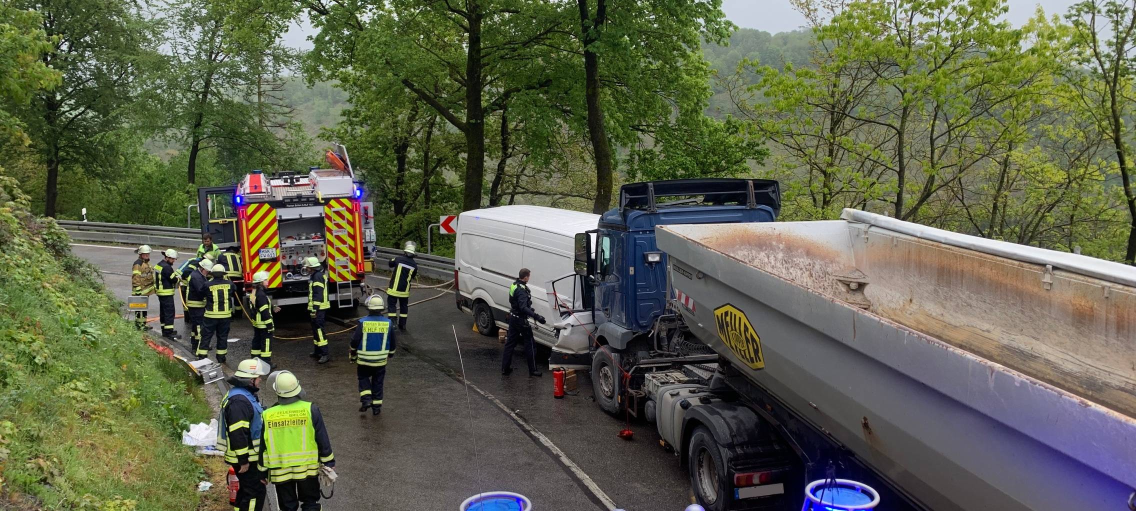 Schwerer Unfall bei Madfeld