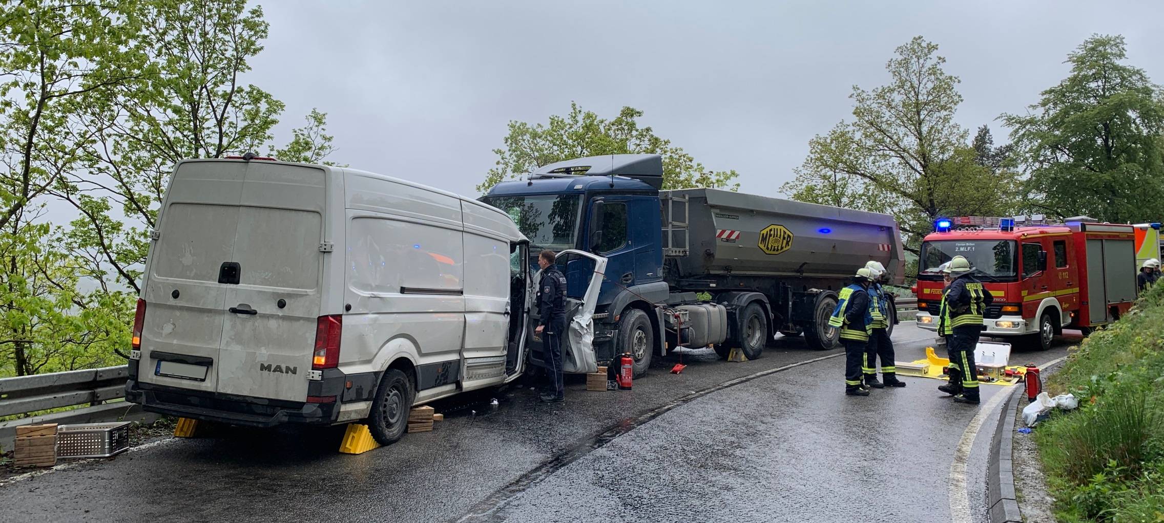 Schwerer Unfall bei Madfeld
