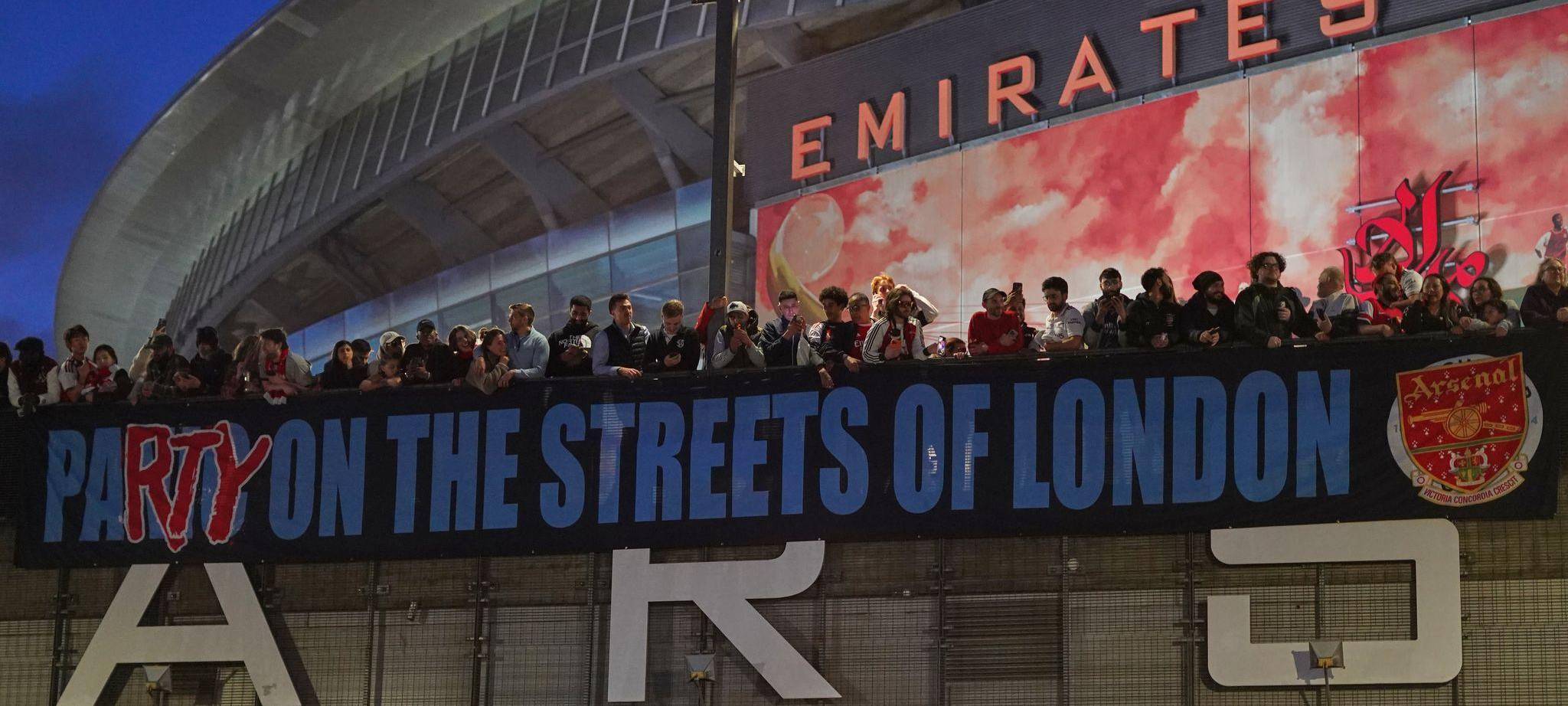 «Party auf Londons Straßen»: Arsenal feiert den Meistertitel