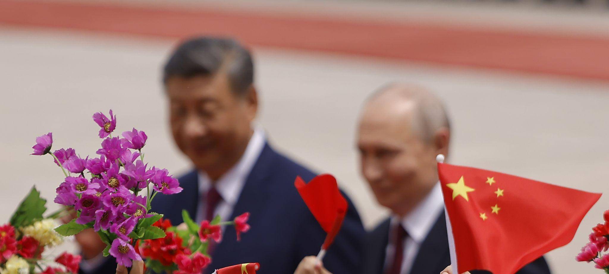 Russlands Präsident Putin in Peking