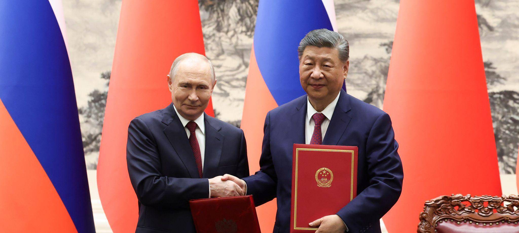 Russlands Präsident Putin in Peking