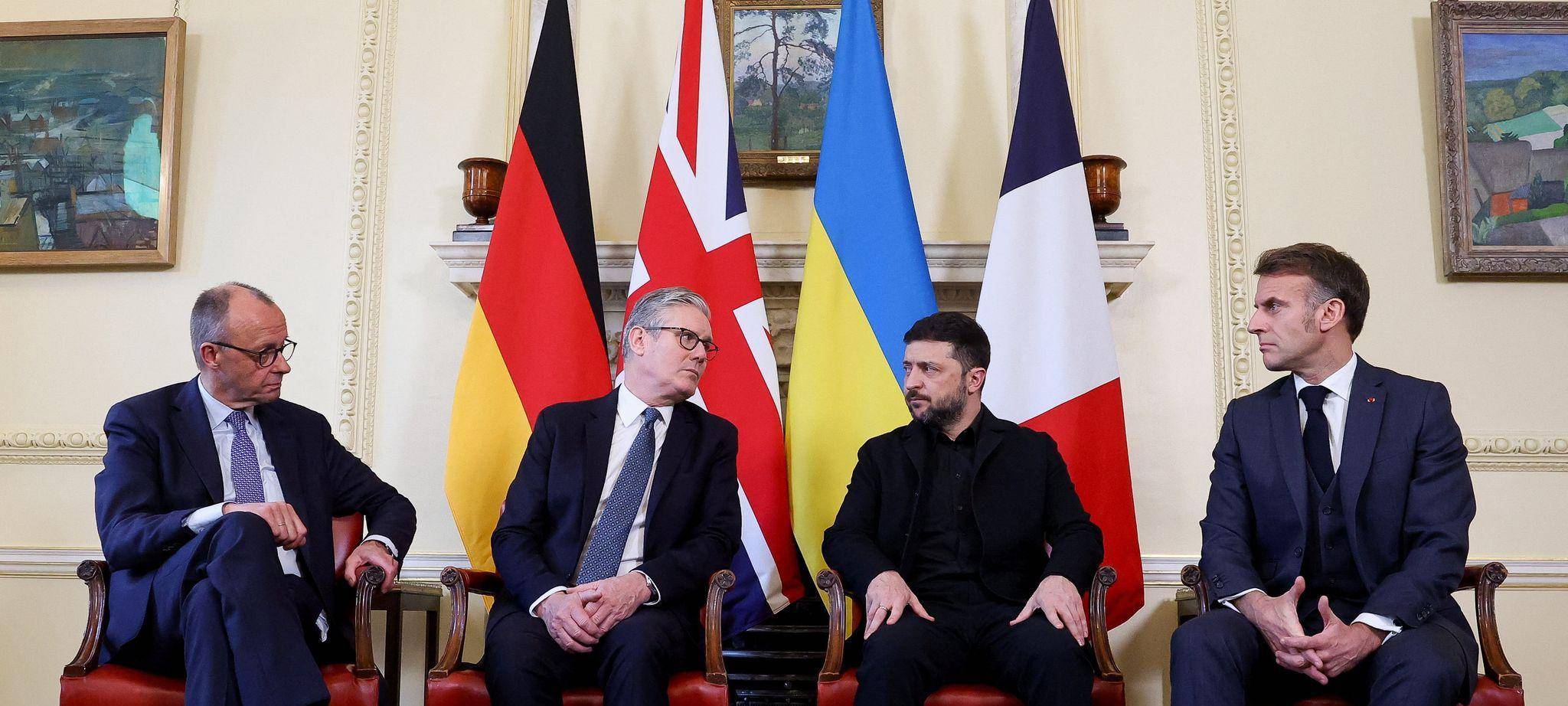 Ukraine-Krieg - Beratungen mit europäischen Partnern in London