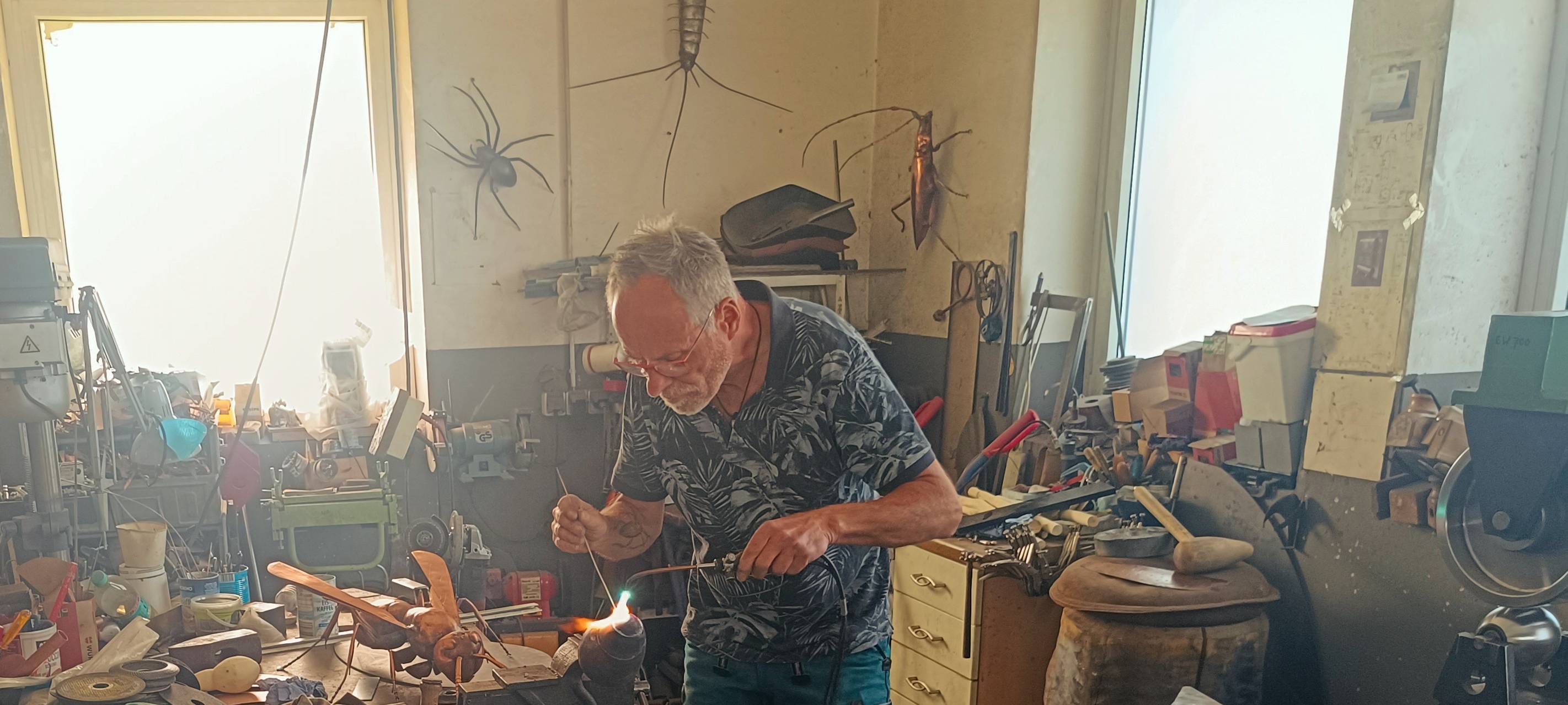 Besuch beim Kupferkünstler ist ein Erlebnis
