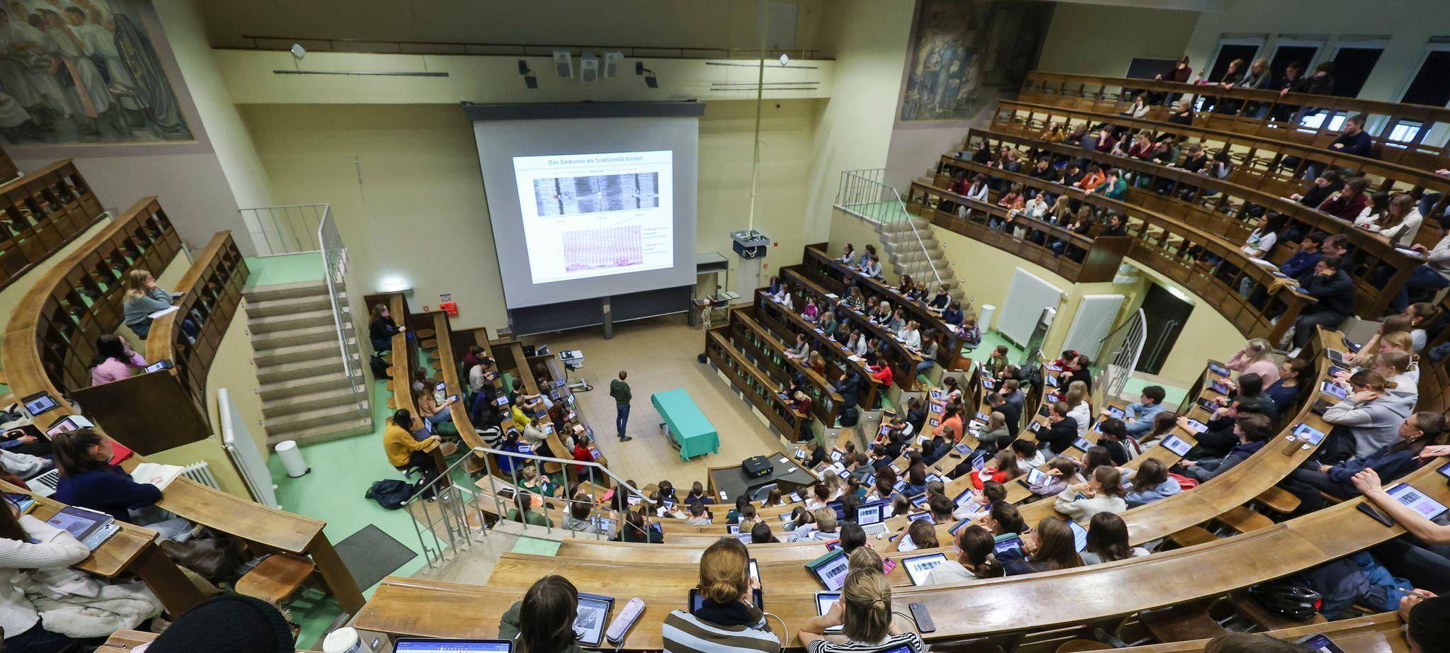 Hörsaal an der Uni Leipzig (Symbolbild)