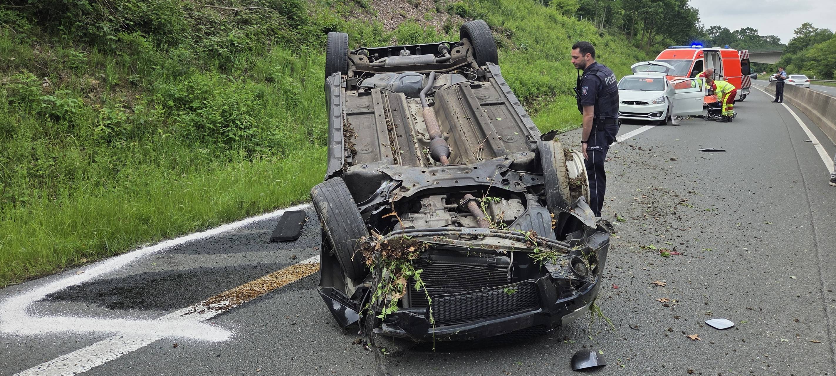 Verkehrsbehinderungen nach Unfall Sauerlandstraße