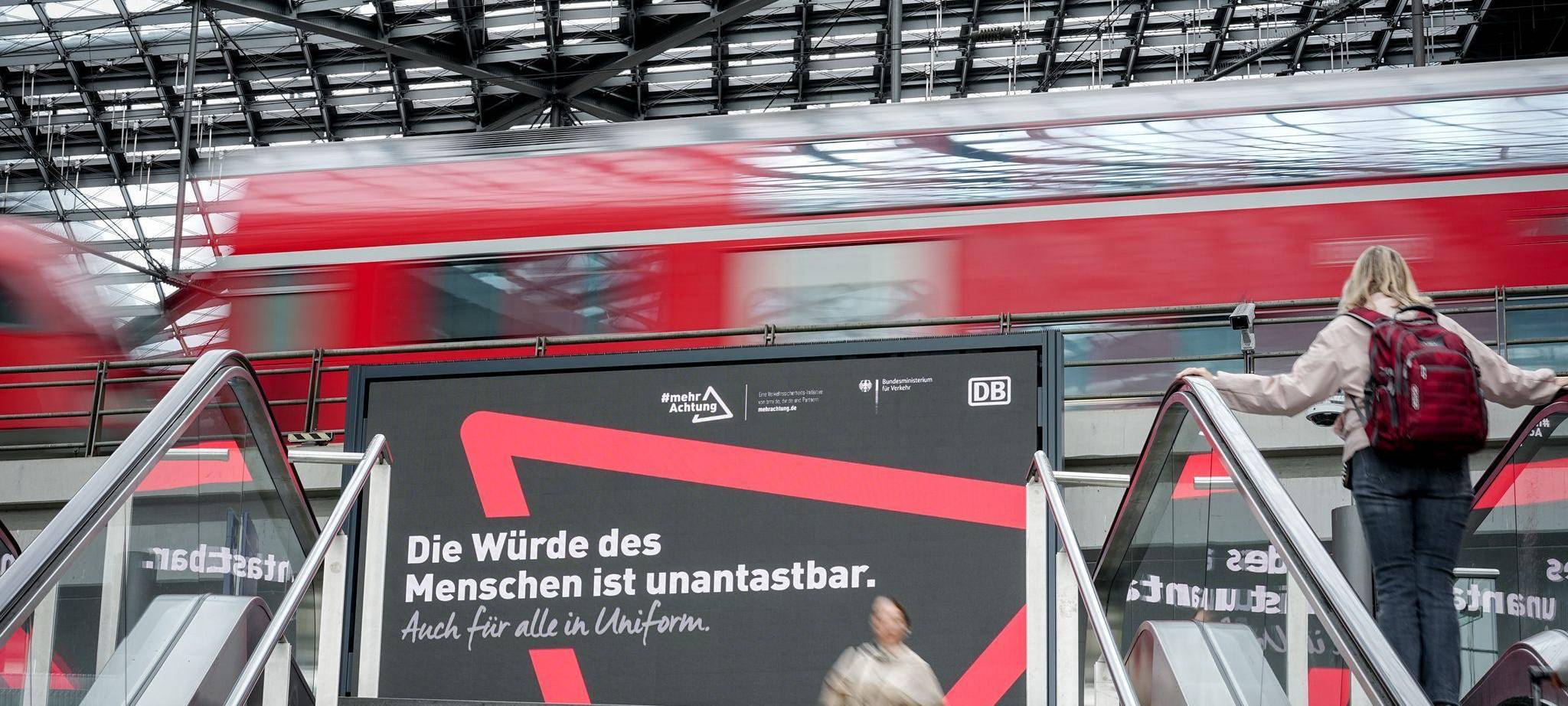 Respekt-Kampagne von Verkehrsministerium und Deutscher Bahn