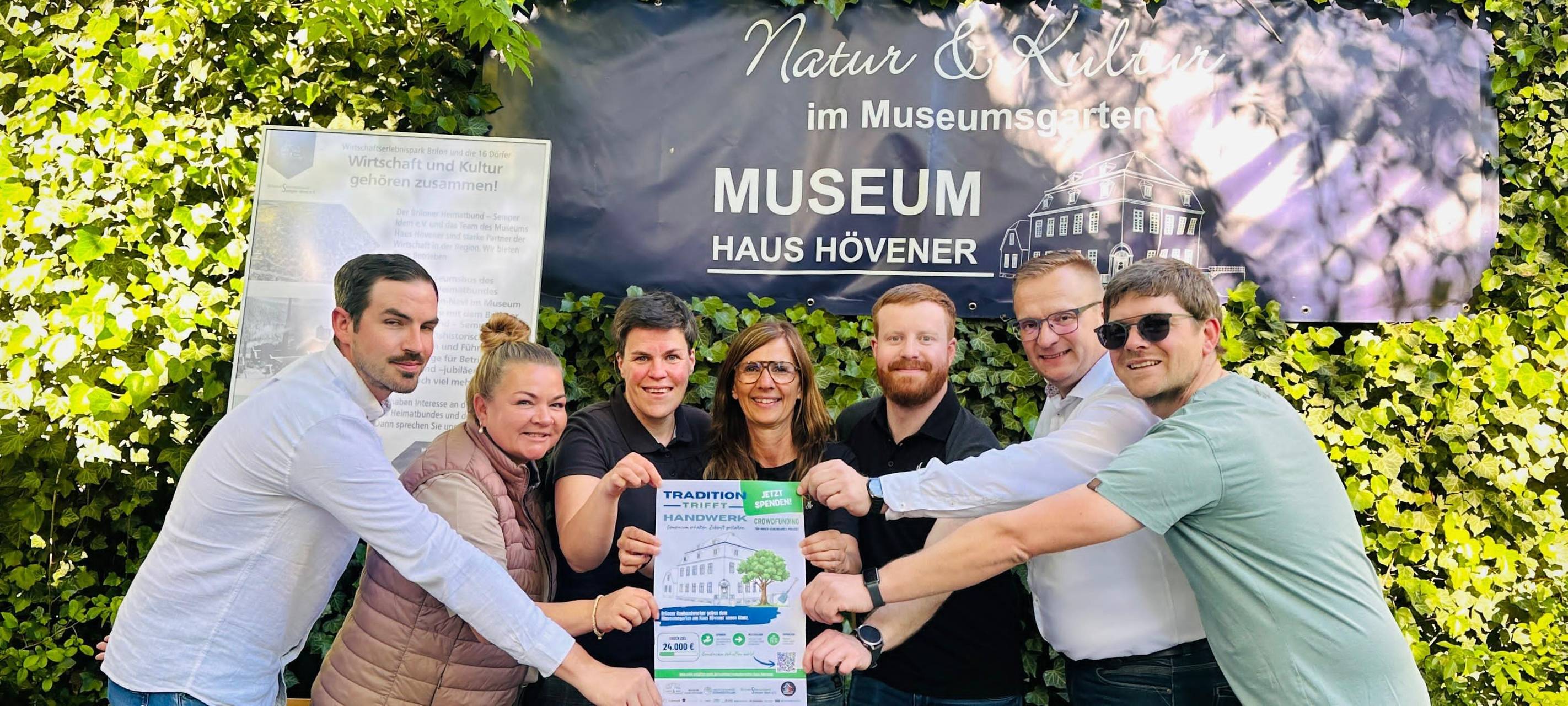 Neuer Museumsgarten in Brilon
