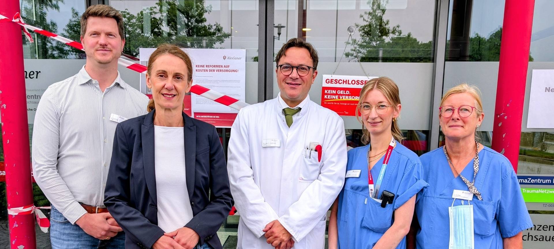 Krankenhäuser im HSK protestieren gegen Sparpläne