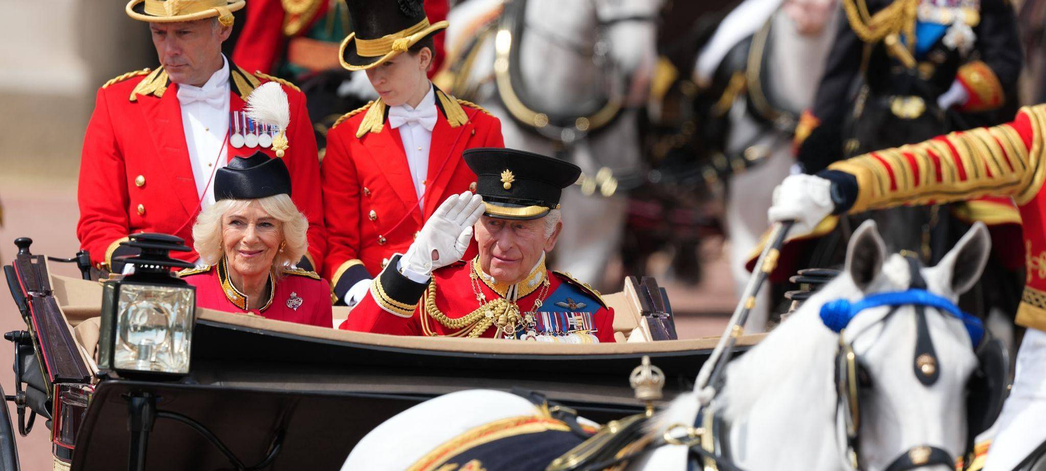 Trooping the Colour in London