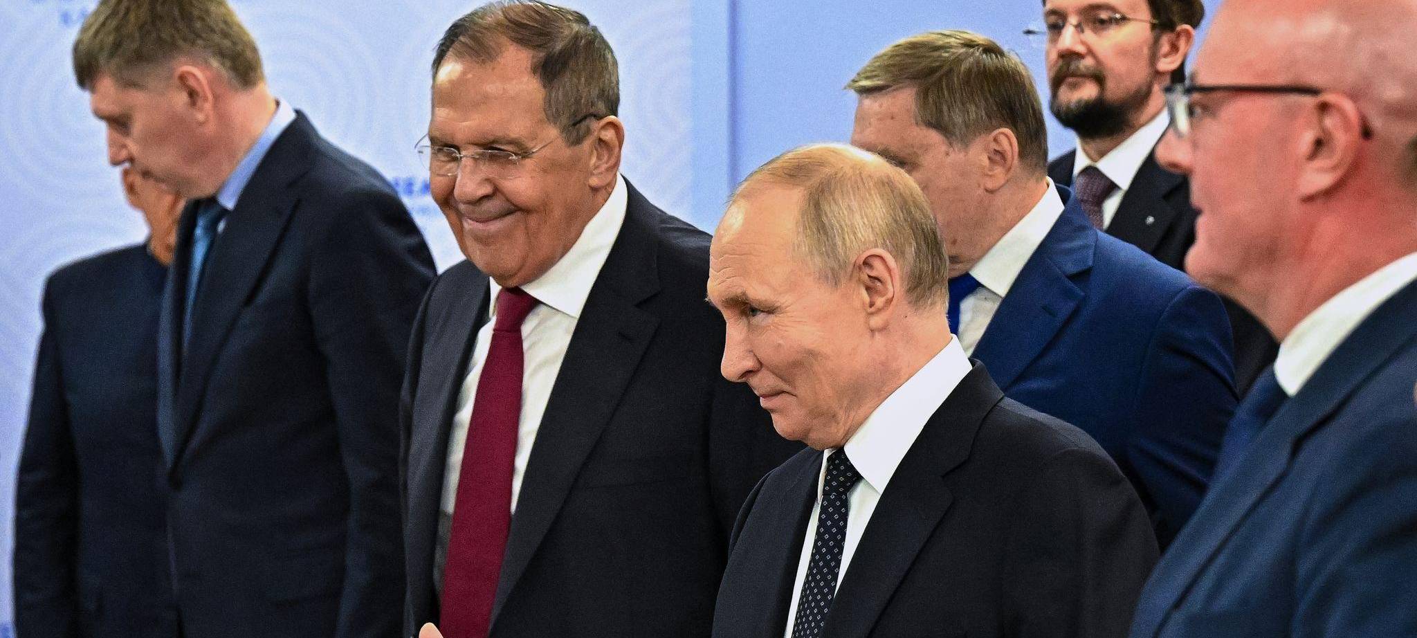 Putin und Lawrow