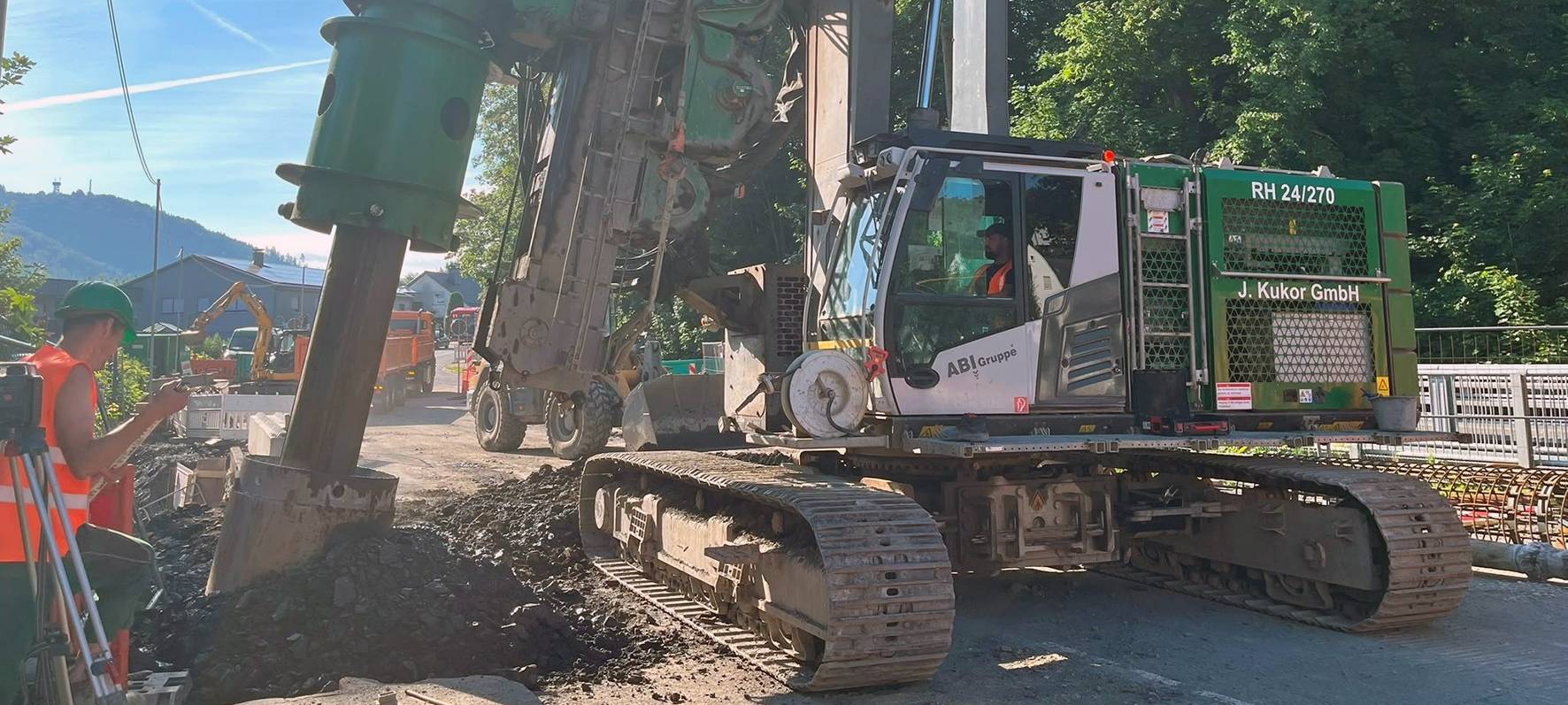 In Freienohl gehen die Bauarbeiten voran