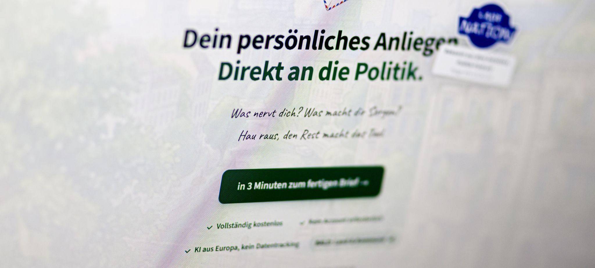 Website brief-nach-berlin.de