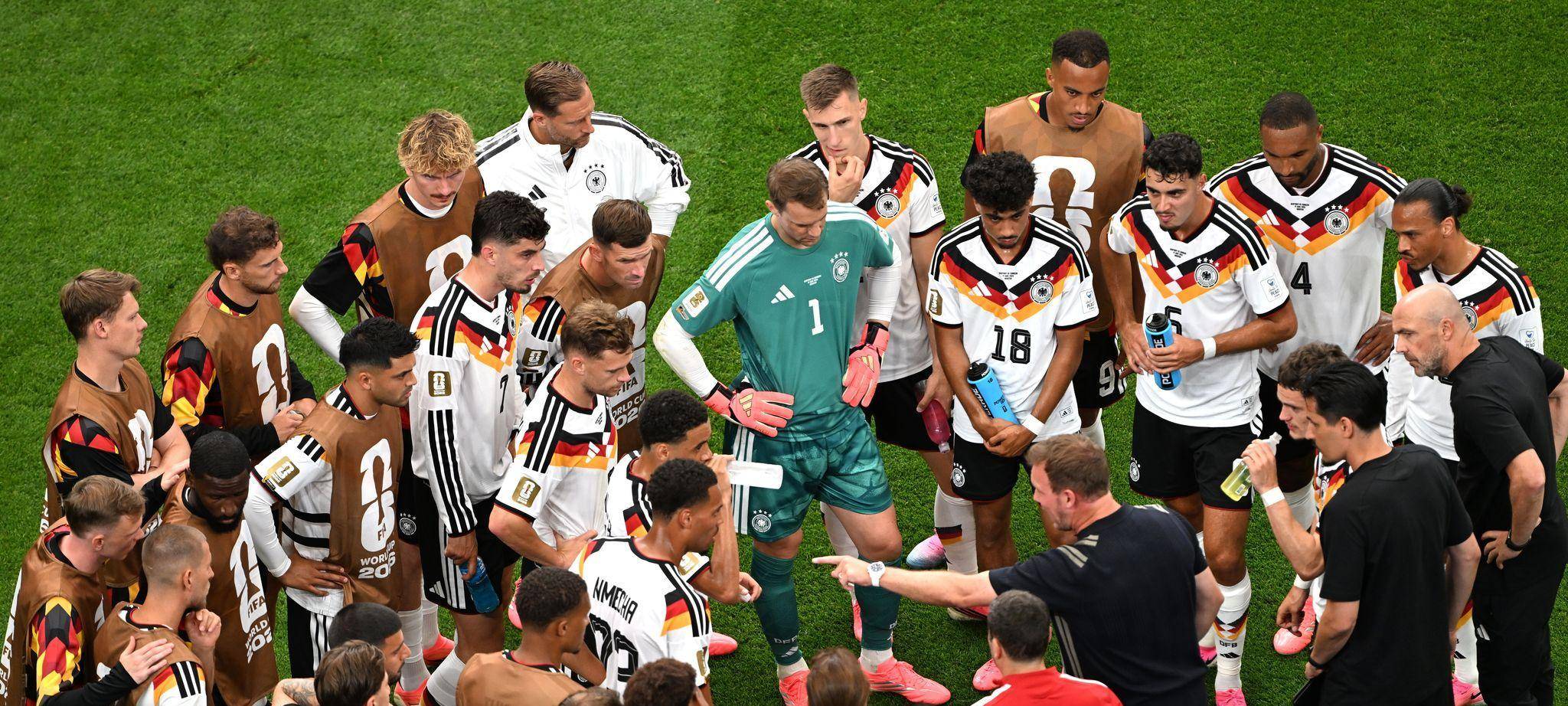 Trinkpause beim Spiel Deutschland gegen Curaçao