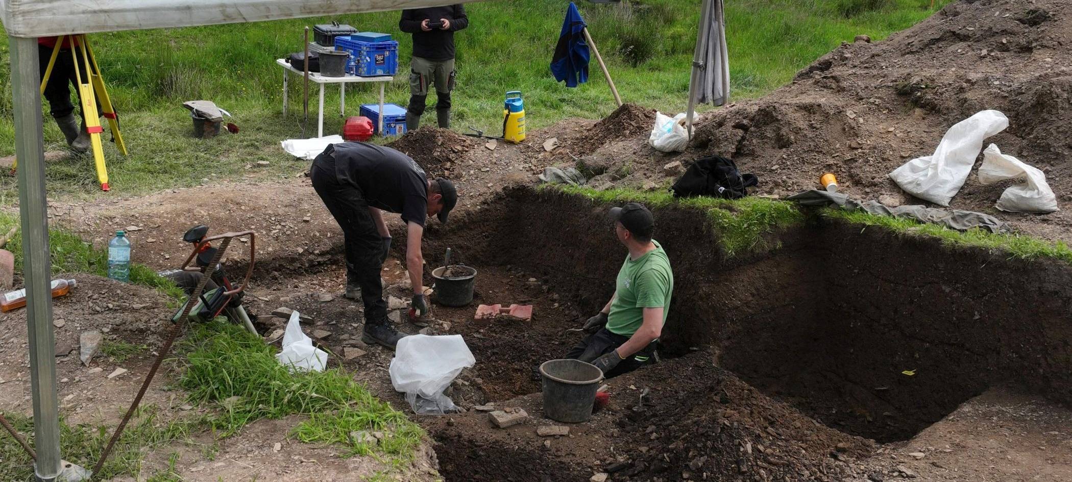 2000 Jahre alte Bleiverarbeitungsstelle in Brilon